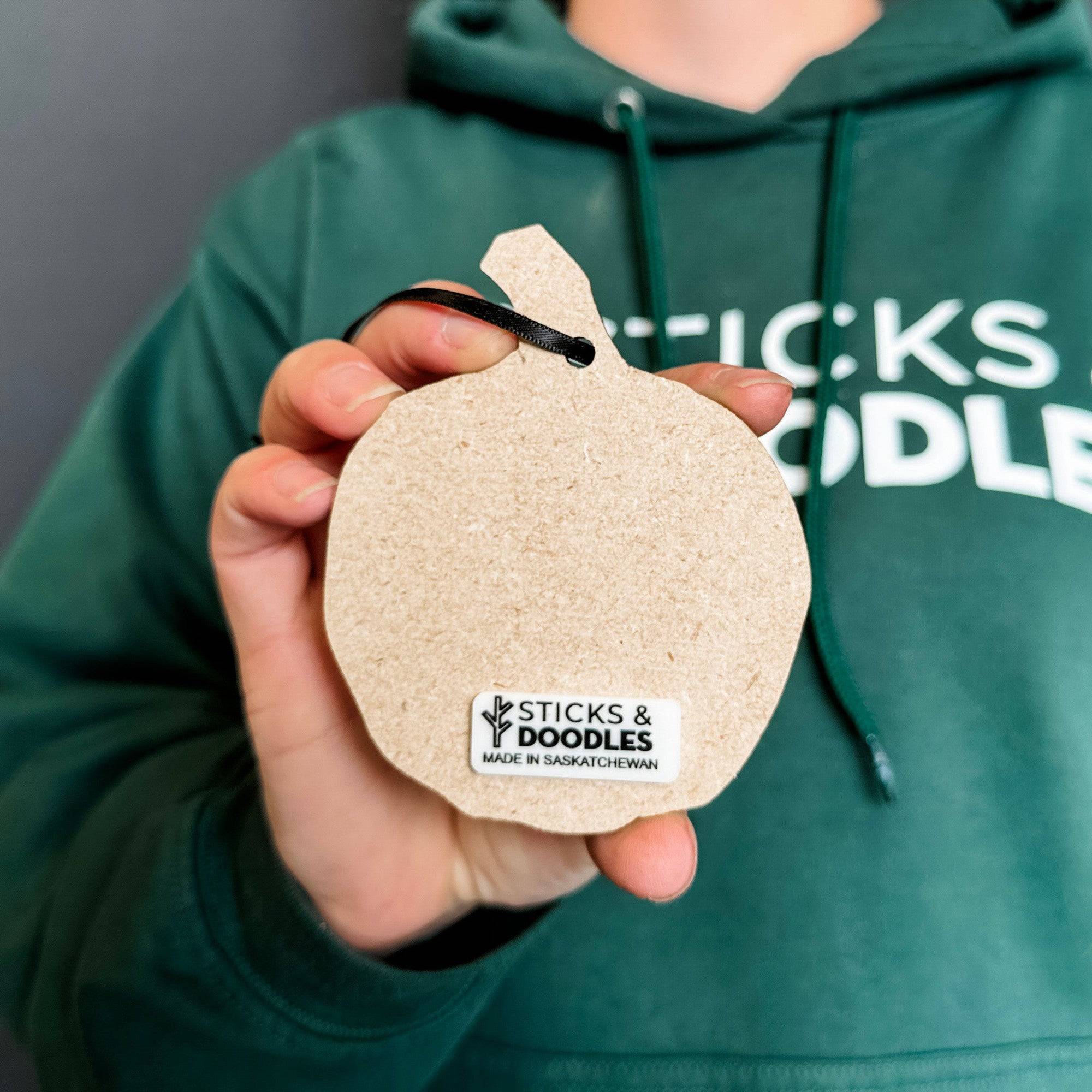 Pumpkin Jack • Layered Wood Ornament or Mini Sign • Halloween Decor & Gifts