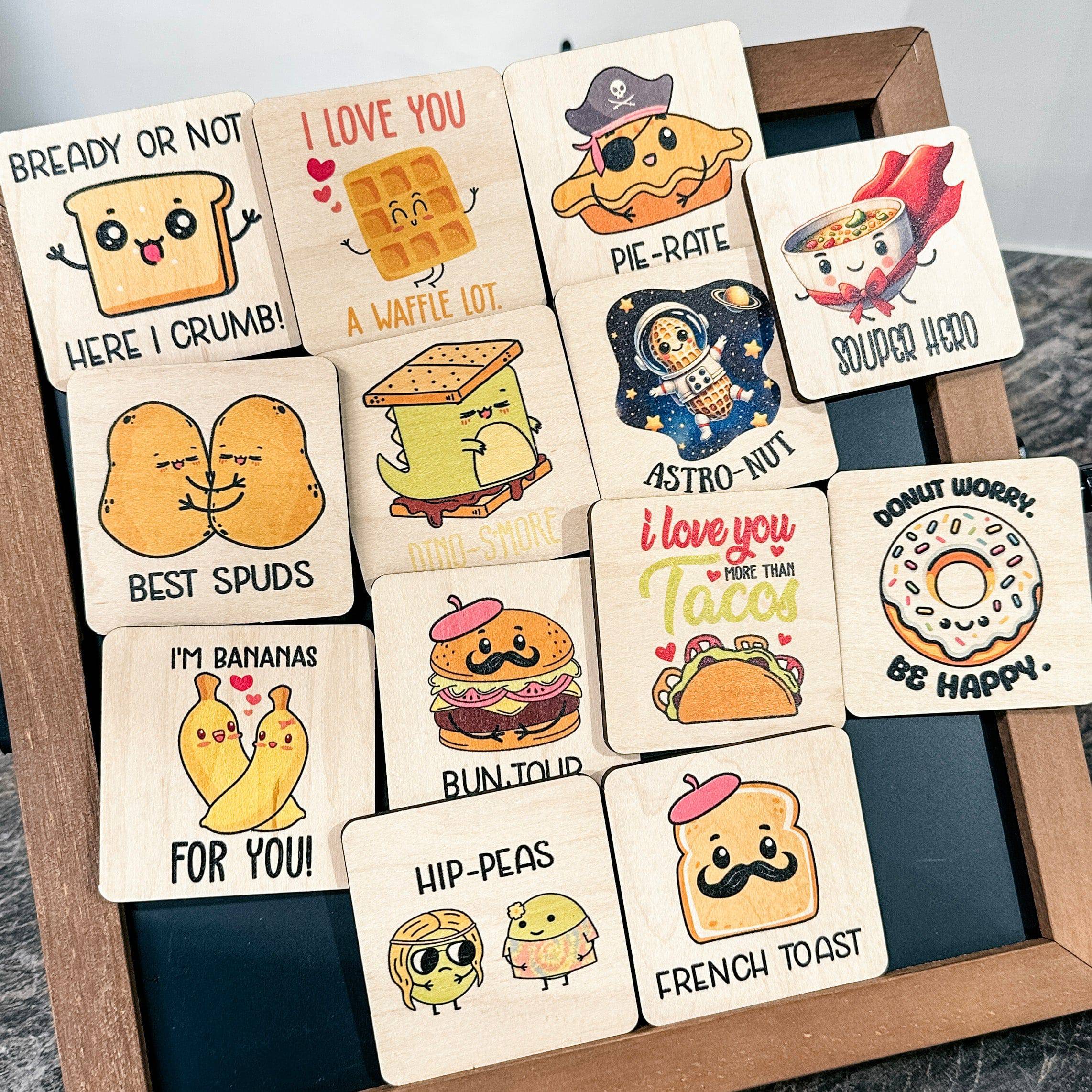 Funny Cute Pun Magnets