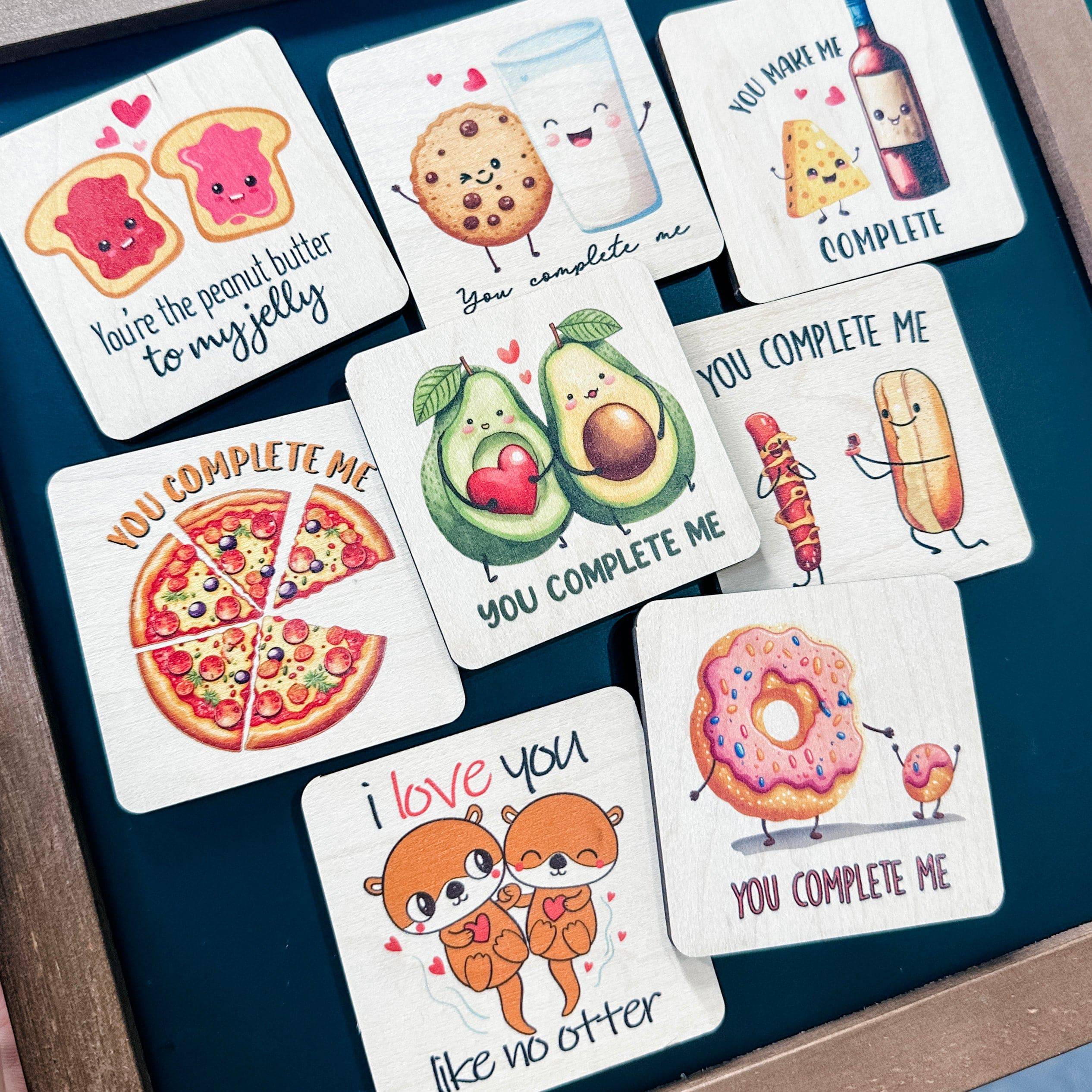 Punny Jokes for Couples Magnets