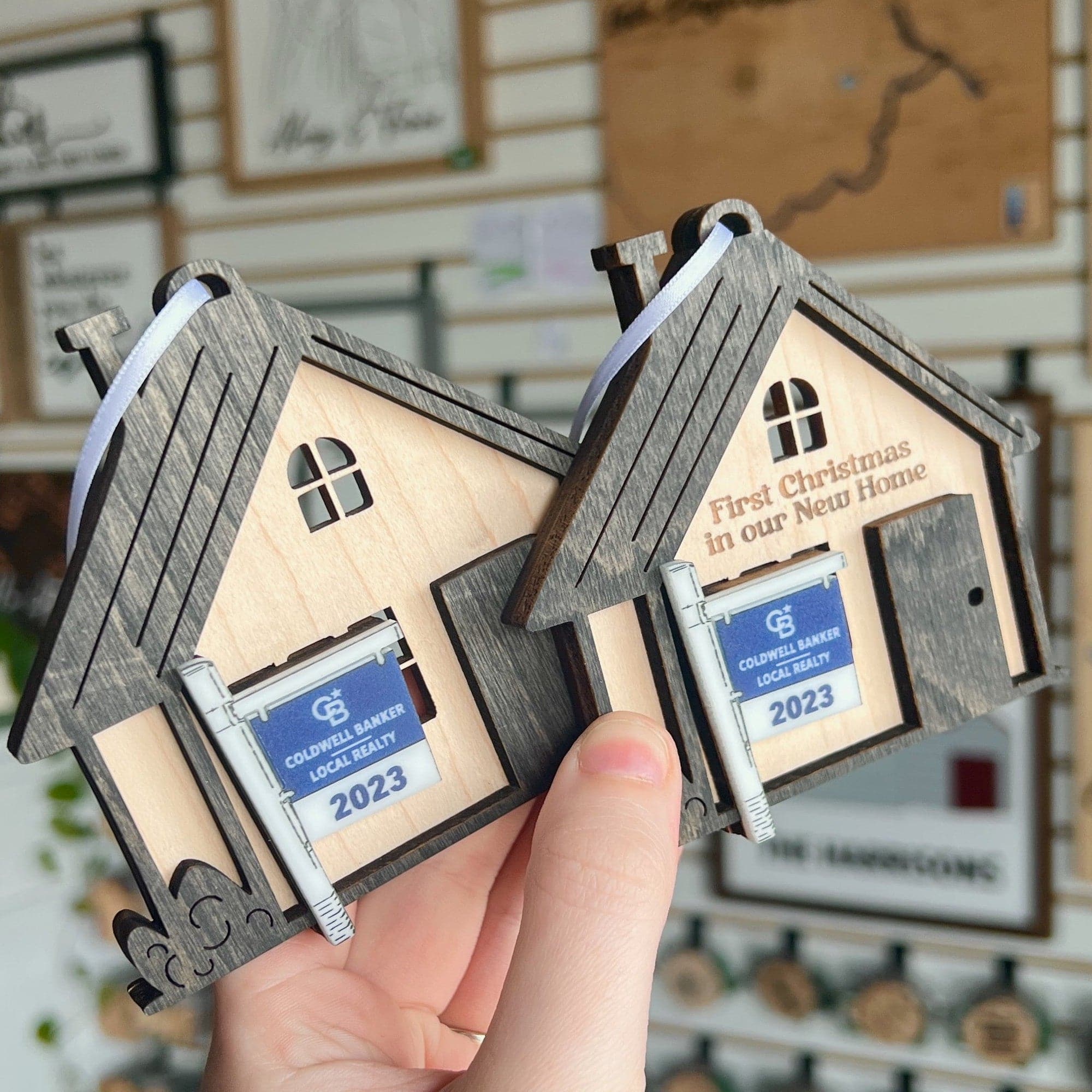 Custom Quote • Premium Handcrafted Wood Ornaments & Magnets