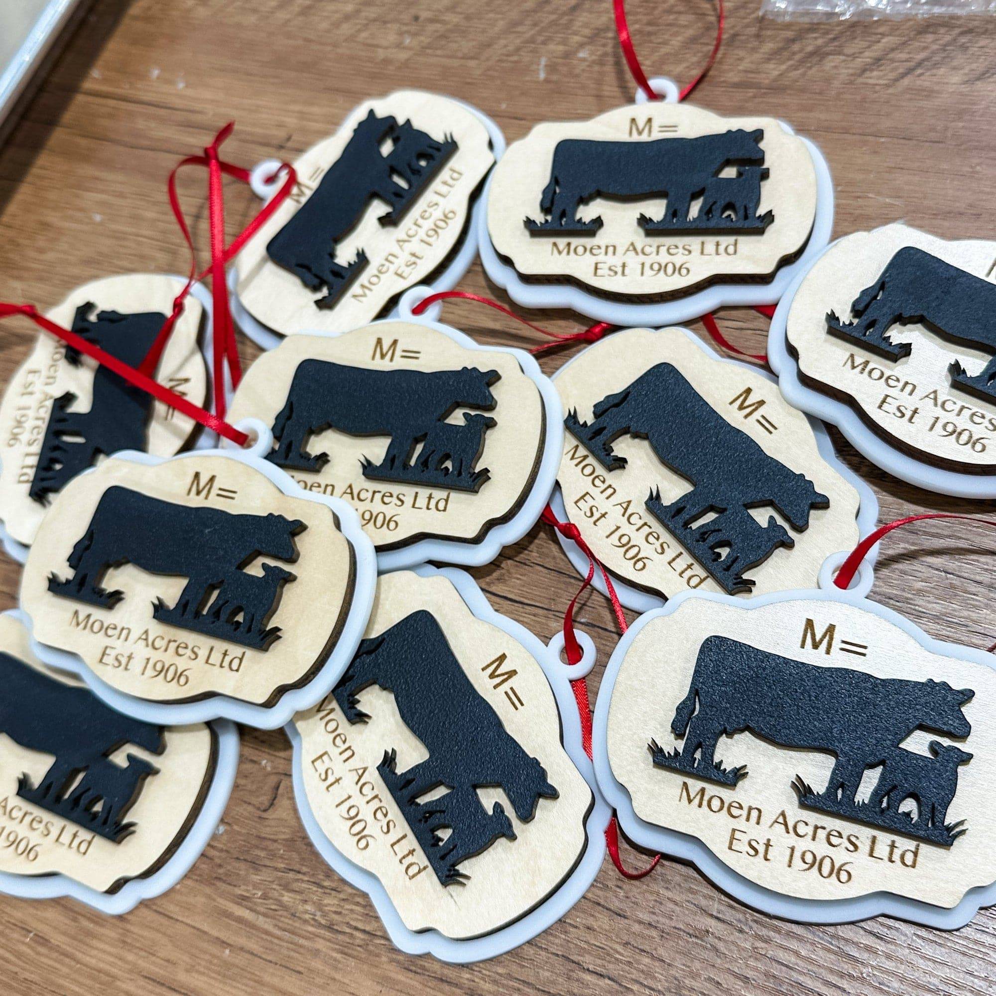 Custom Quote • Premium Handcrafted Wood Ornaments & Magnets