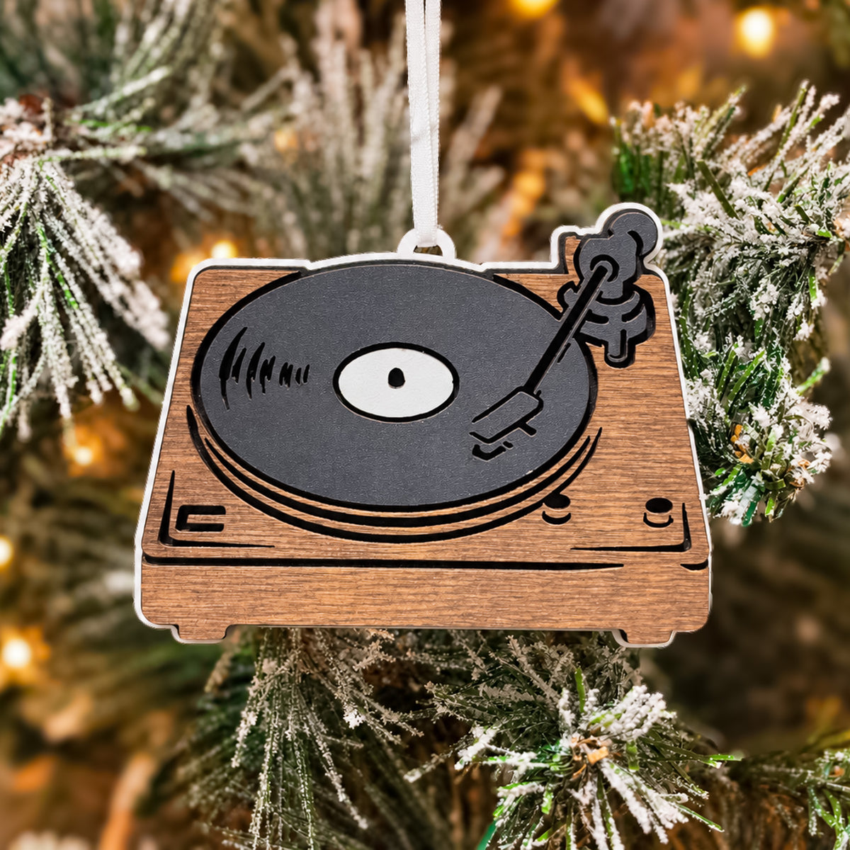 Record Player Ornament