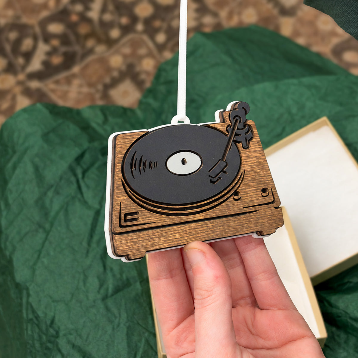 Record Player Ornament