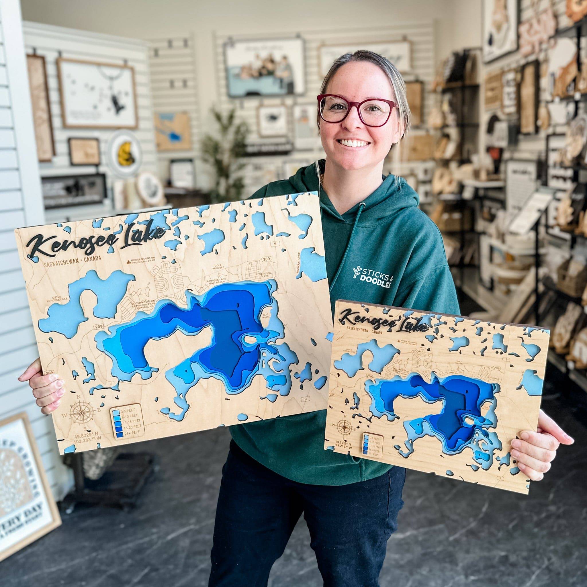 Clearance Saskatchewan Lake Maps