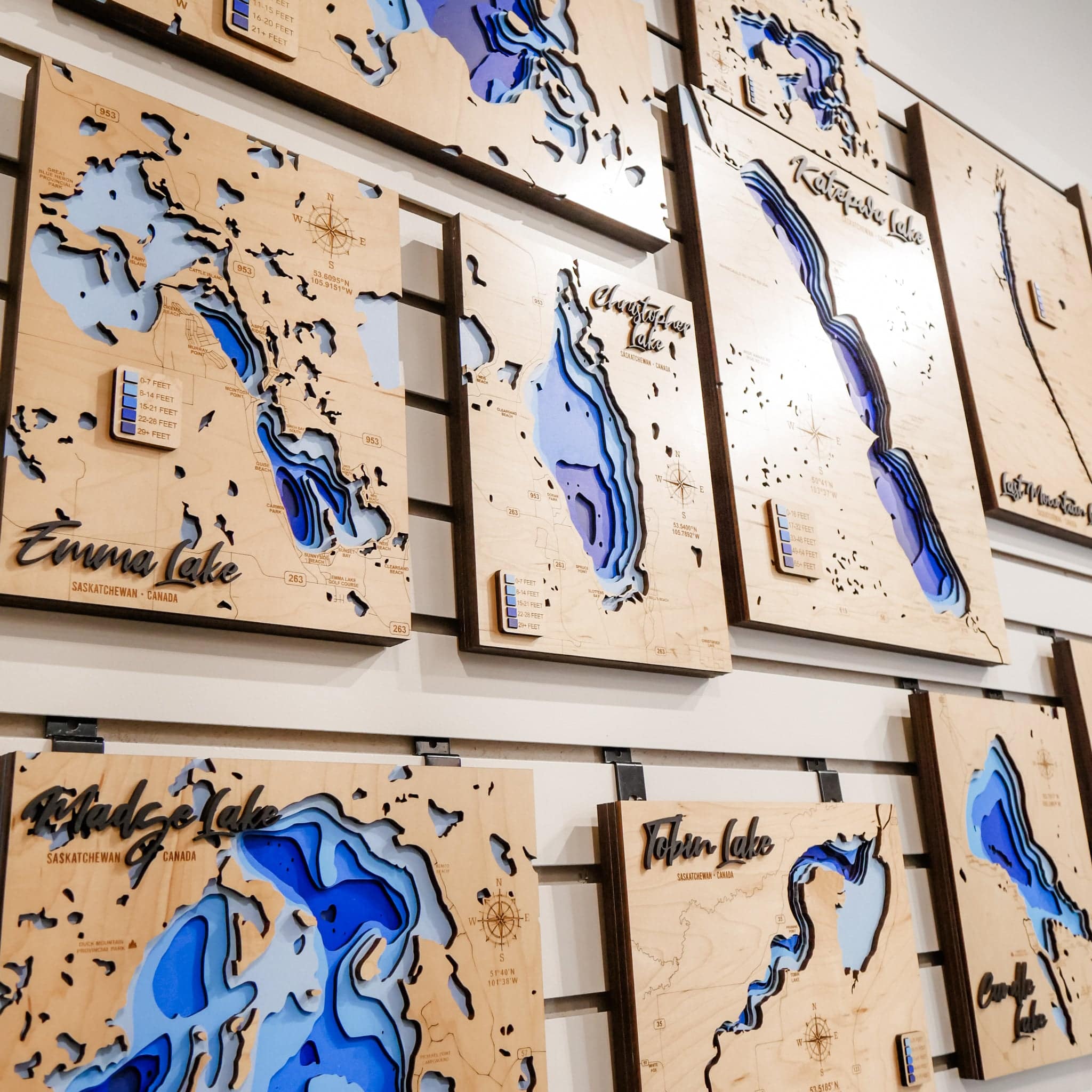 Clearance Saskatchewan Lake Maps