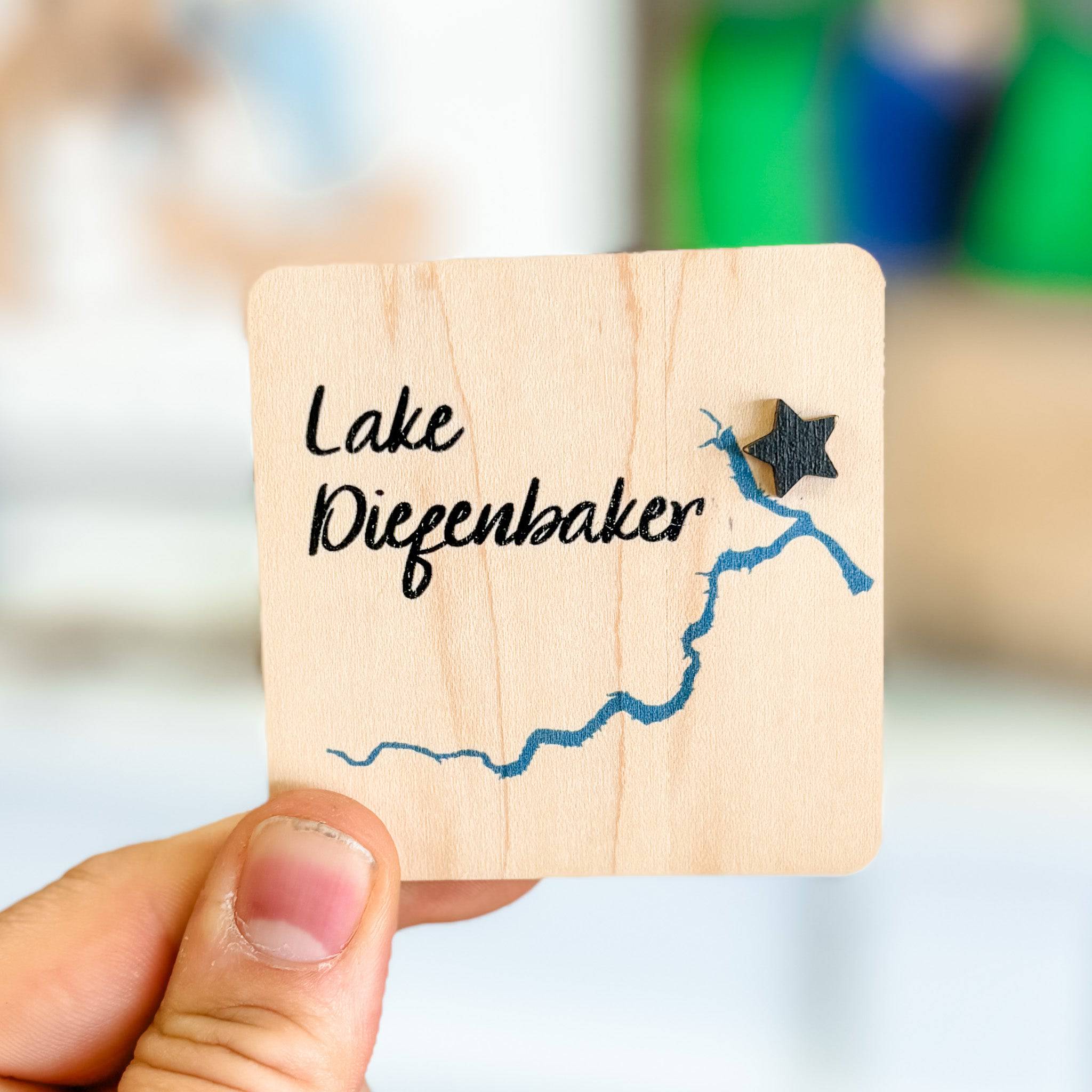 Saskatchewan Lake Magnets with Custom Marker (90+ to Choose From!)