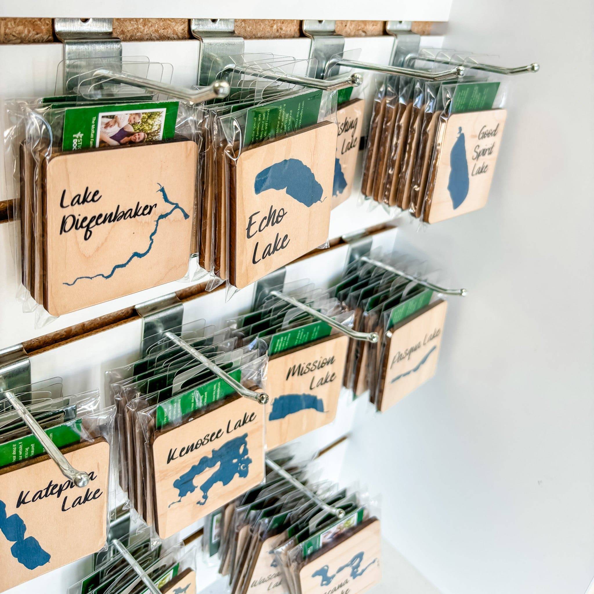Saskatchewan Lake Magnets with Custom Marker (90+ to Choose From!)