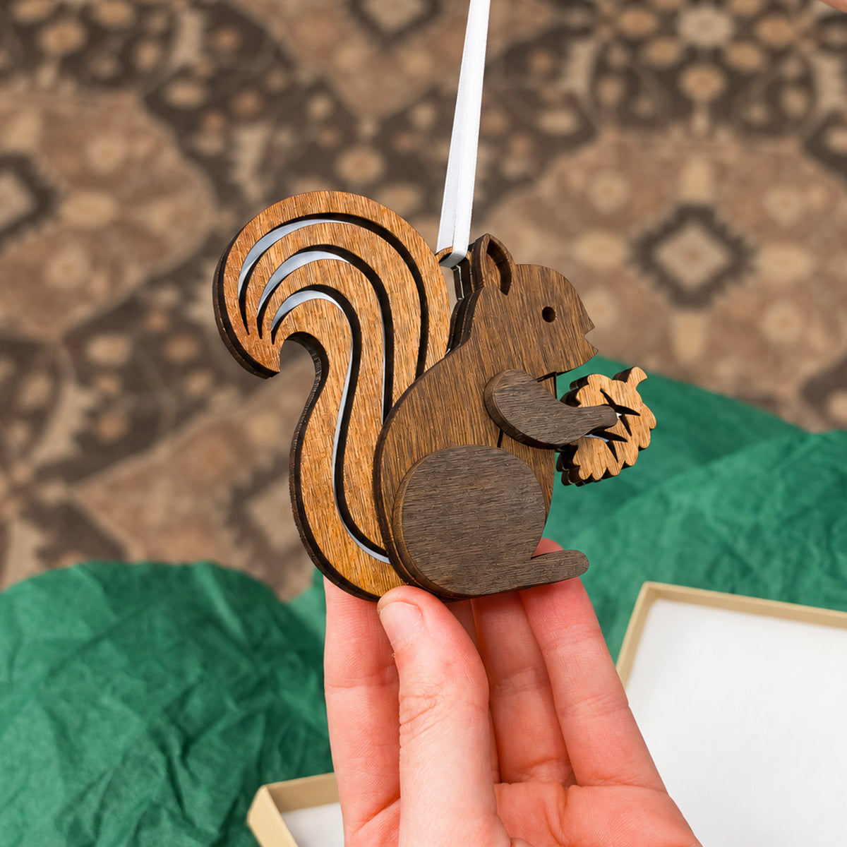 Squirrel Ornament