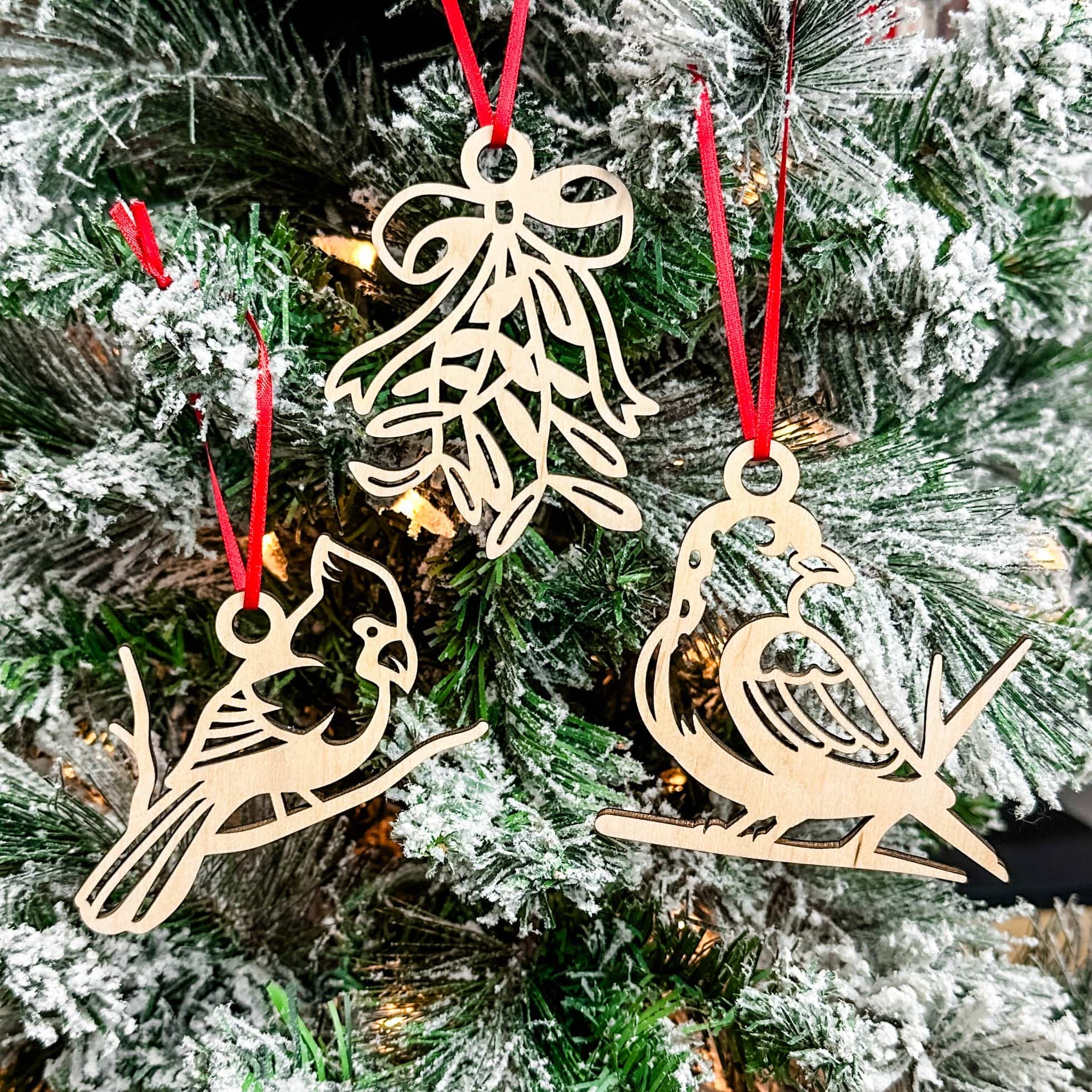 The Christmas Cutout Collection • Wood Ornaments