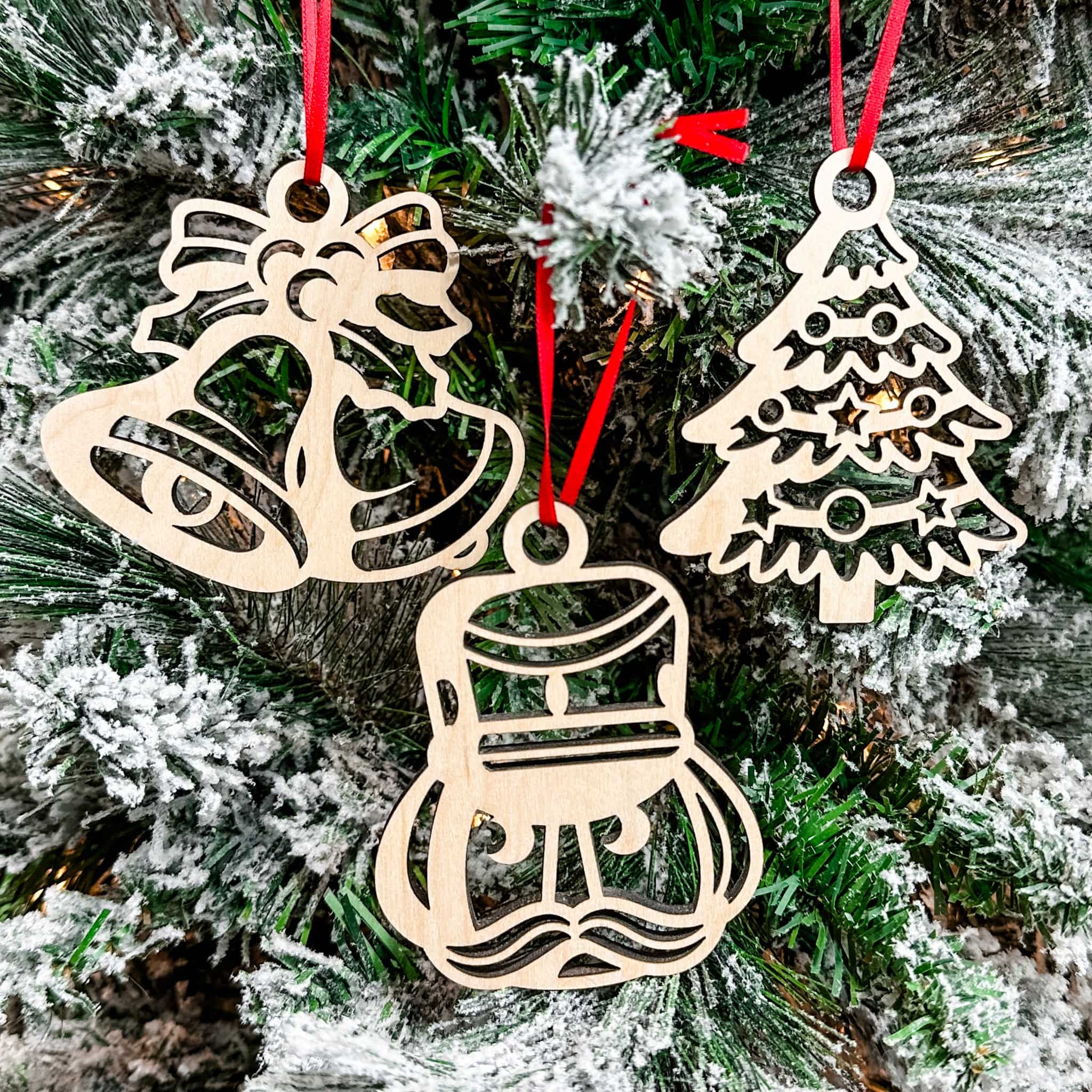 The Christmas Cutout Collection • Wood Ornaments