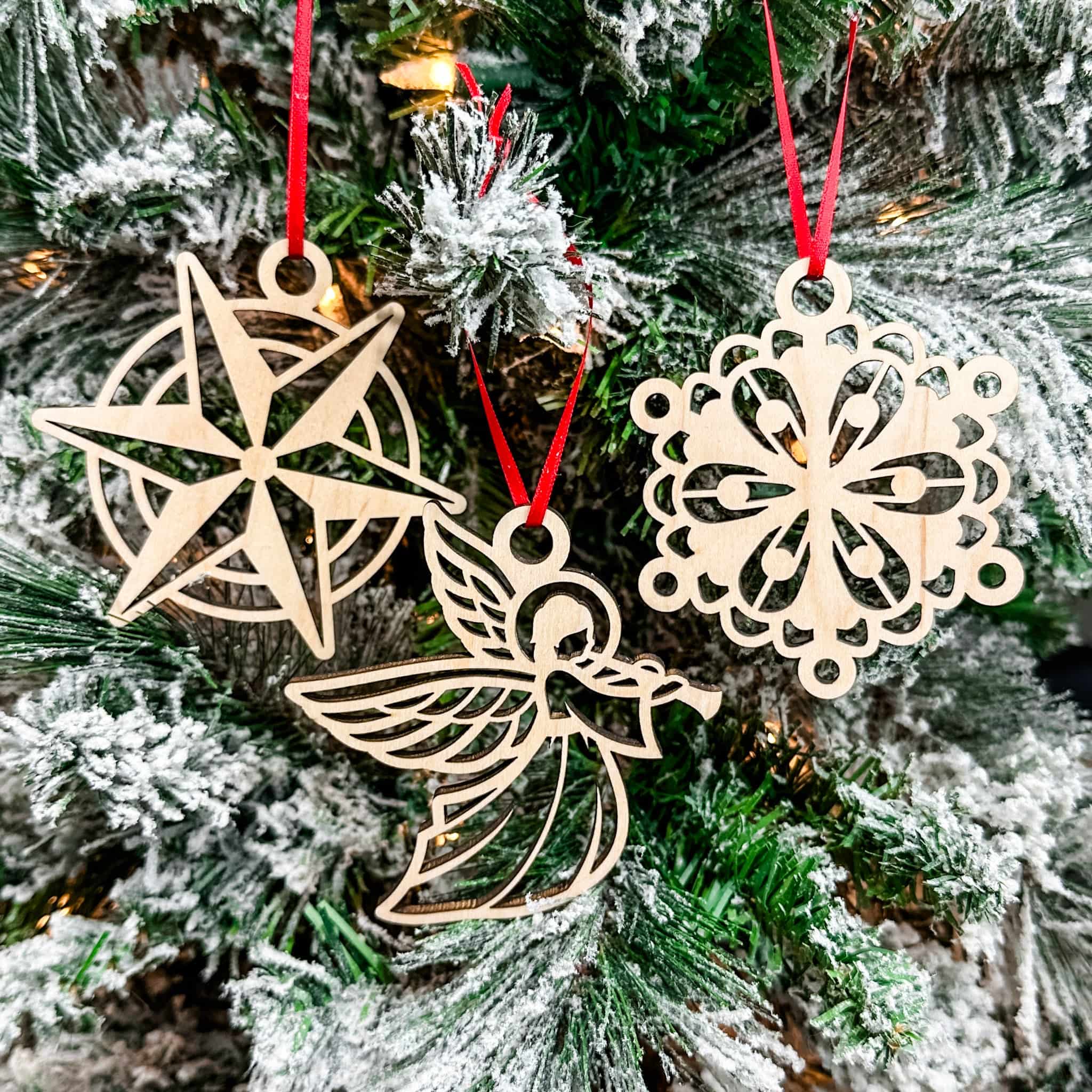 The Christmas Cutout Collection • Wood Ornaments