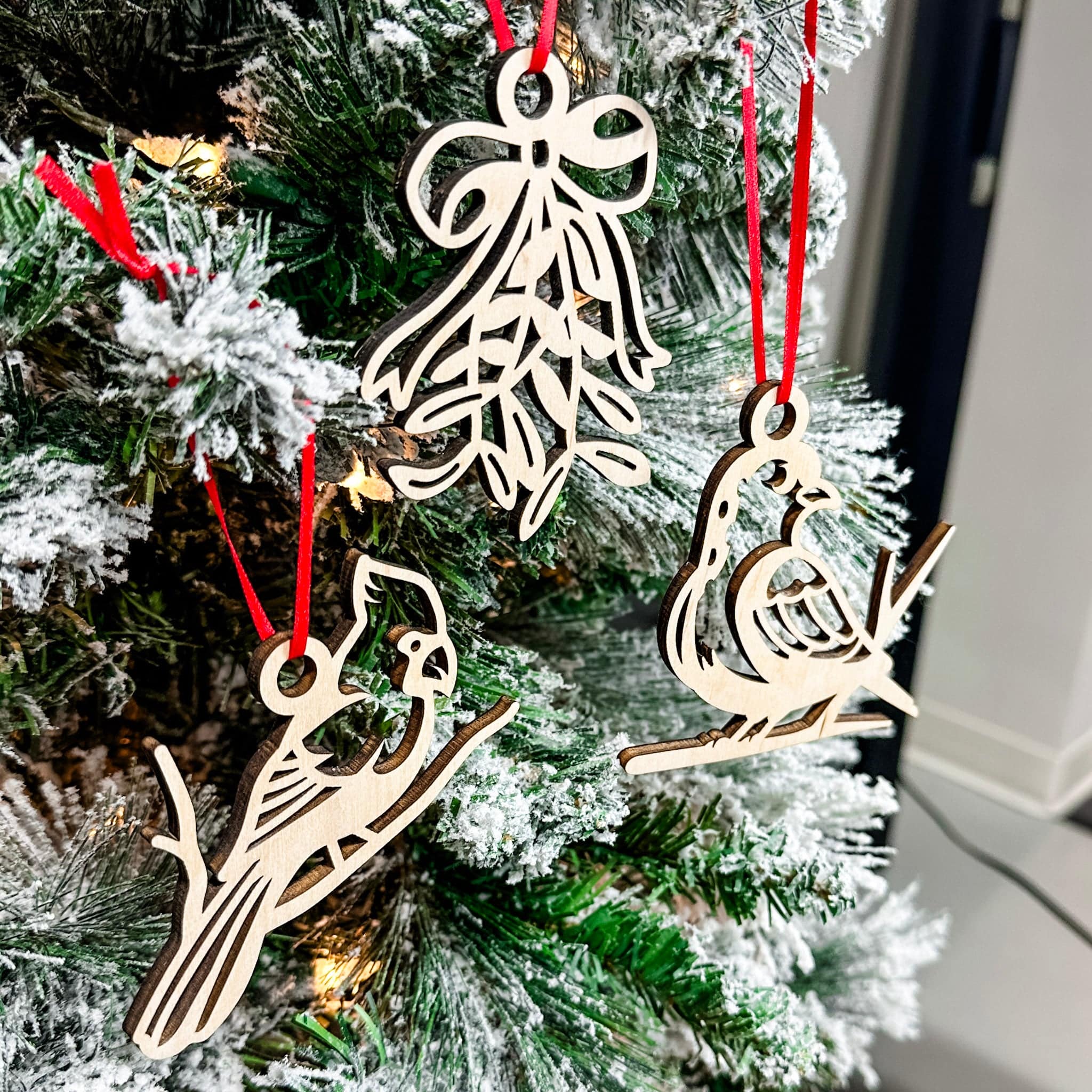 The Christmas Cutout Collection • Wood Ornaments