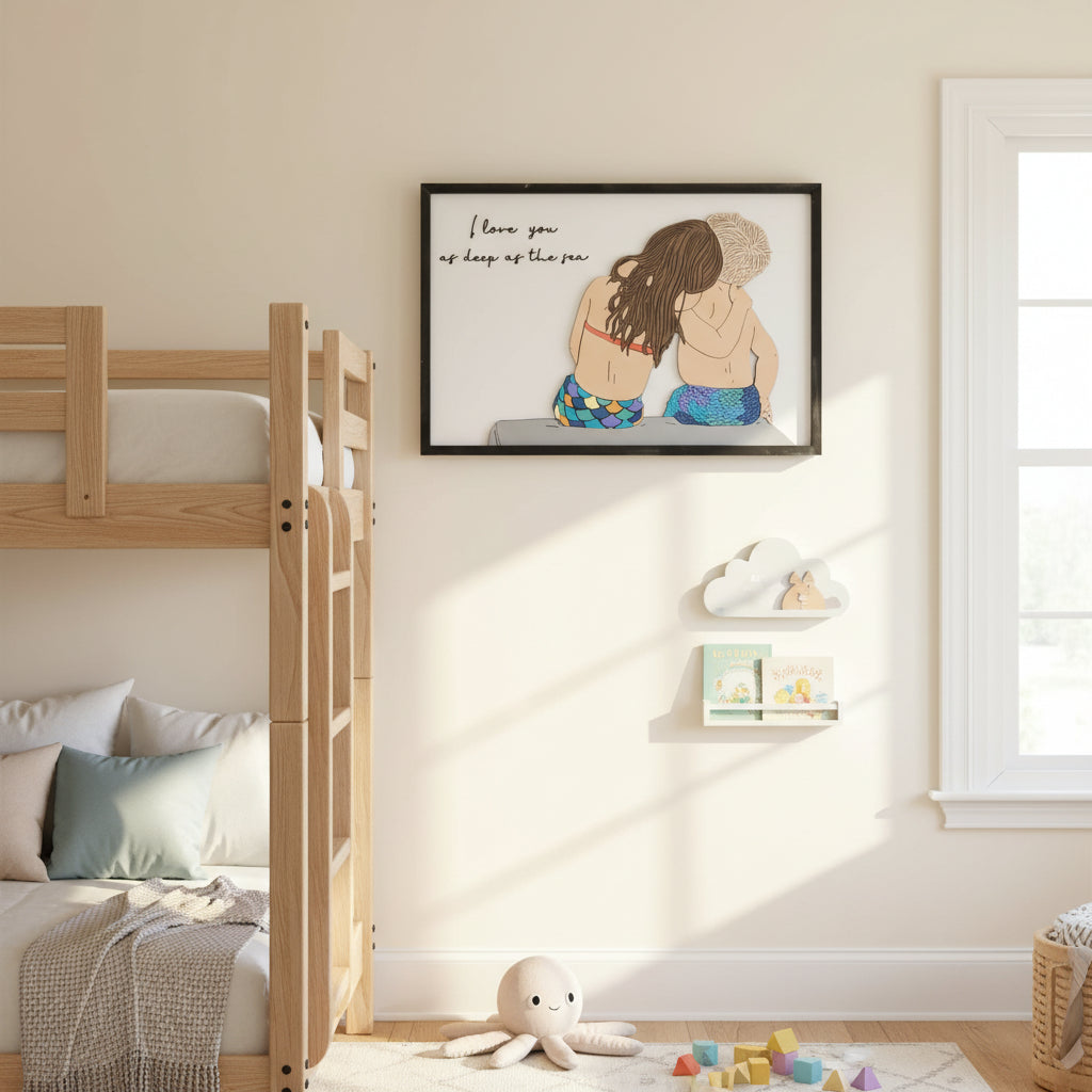 #Art Style_(8 to 12 Weeks) 3D Hand Painted Wood - Premium