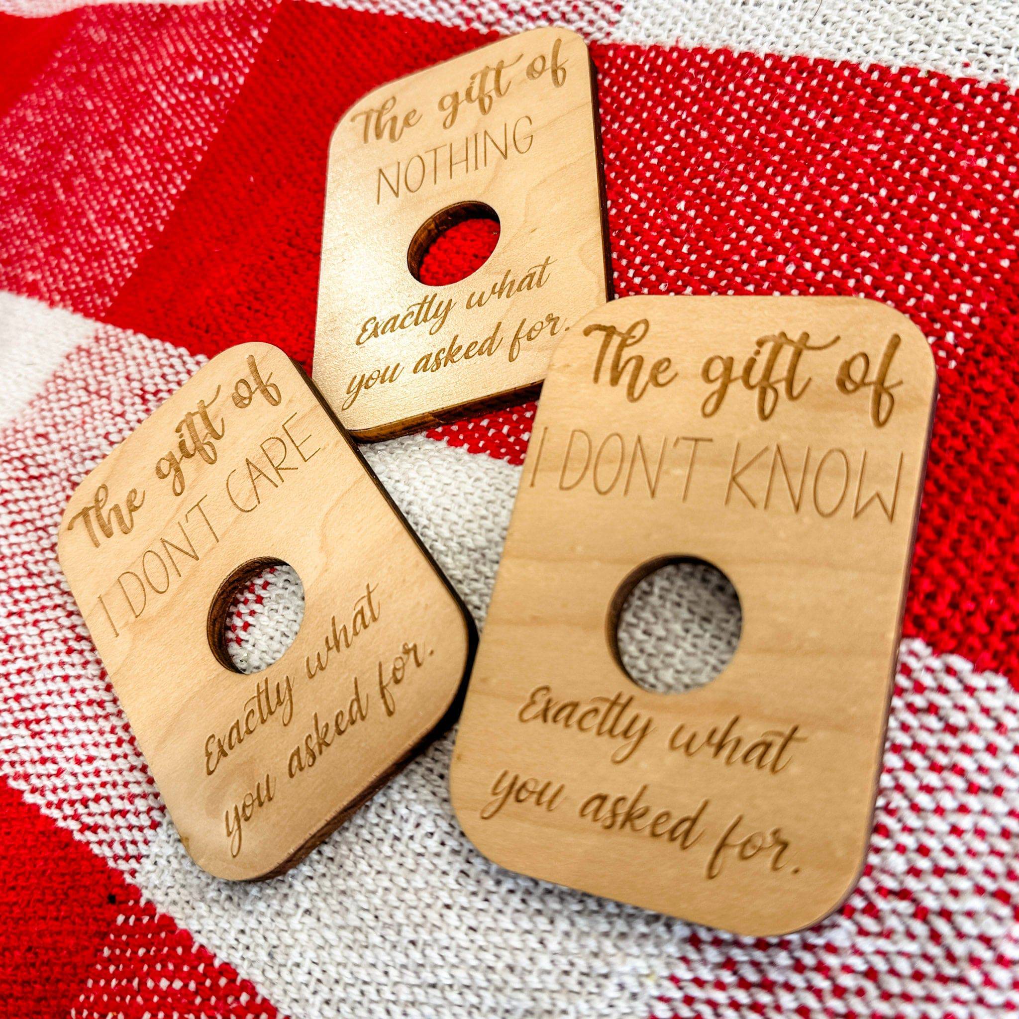 The Gift of Nothing • Engraved Christmas Magic