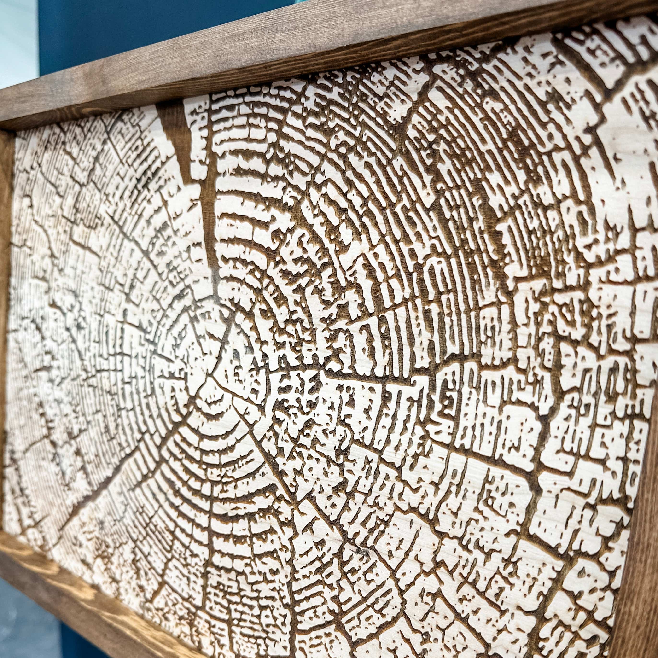 The Tree Ring Wood Artwork