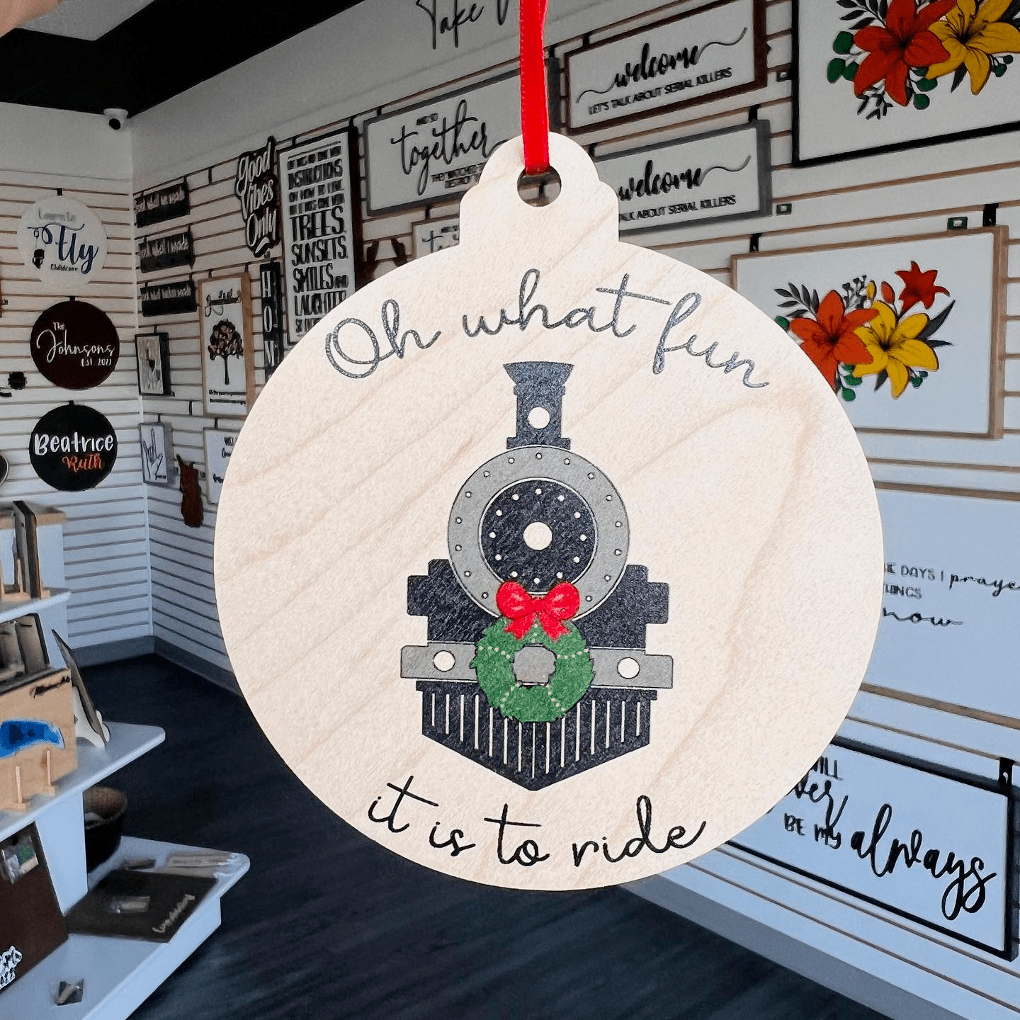 The Oh What Fun It Is To Ride Collection • Wood Ornaments (Choose from 20)