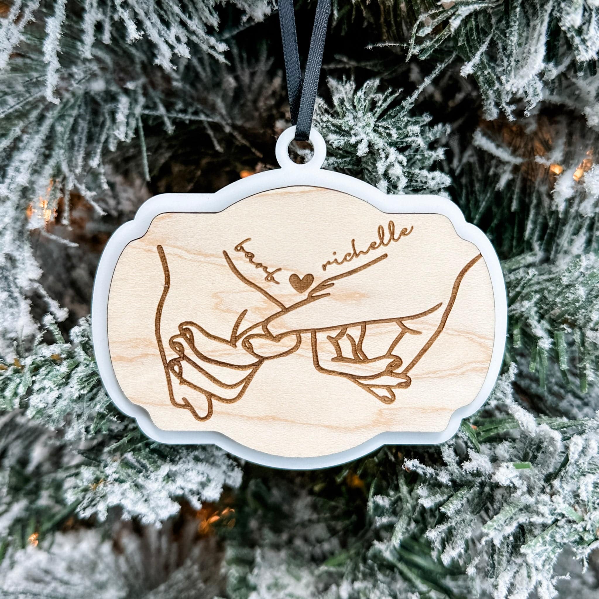 The Pinky Promise Ornament (Choose from 3!)