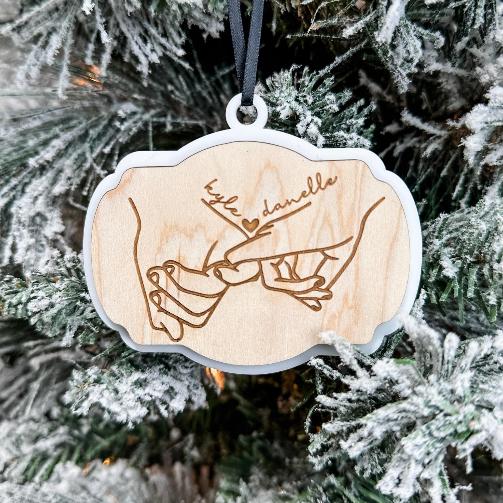 The Pinky Promise Ornament (Choose from 3!)
