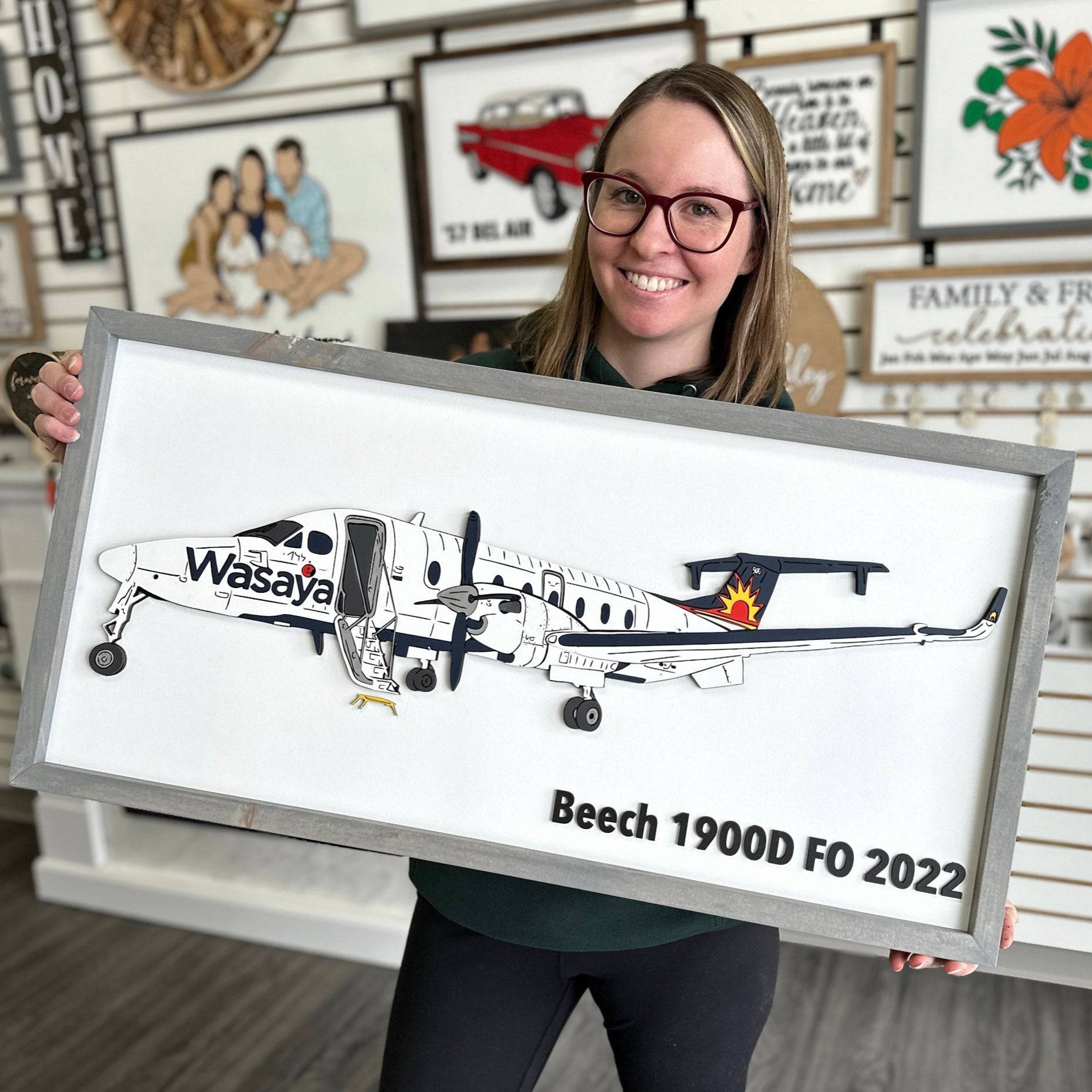 #Art Style_(8 to 12 Weeks) 3D Hand Painted Wood - Premium