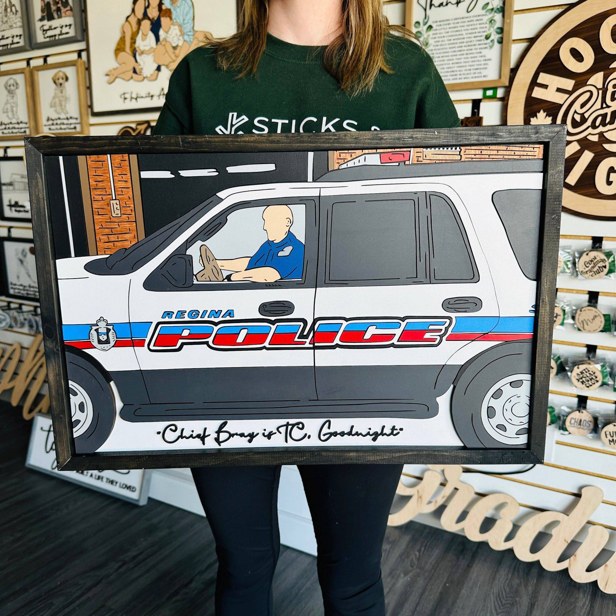 #Art Style_(8 to 12 Weeks) 3D Hand Painted Wood - Premium