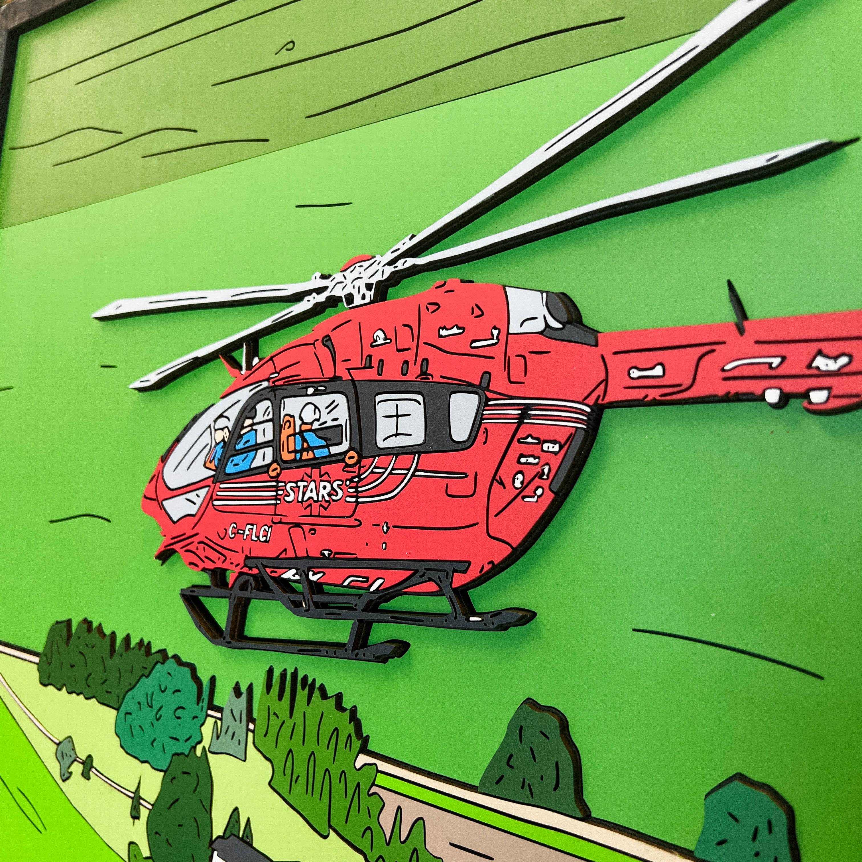 #Art Style_(8 to 12 Weeks) 3D Hand Painted Wood - Premium