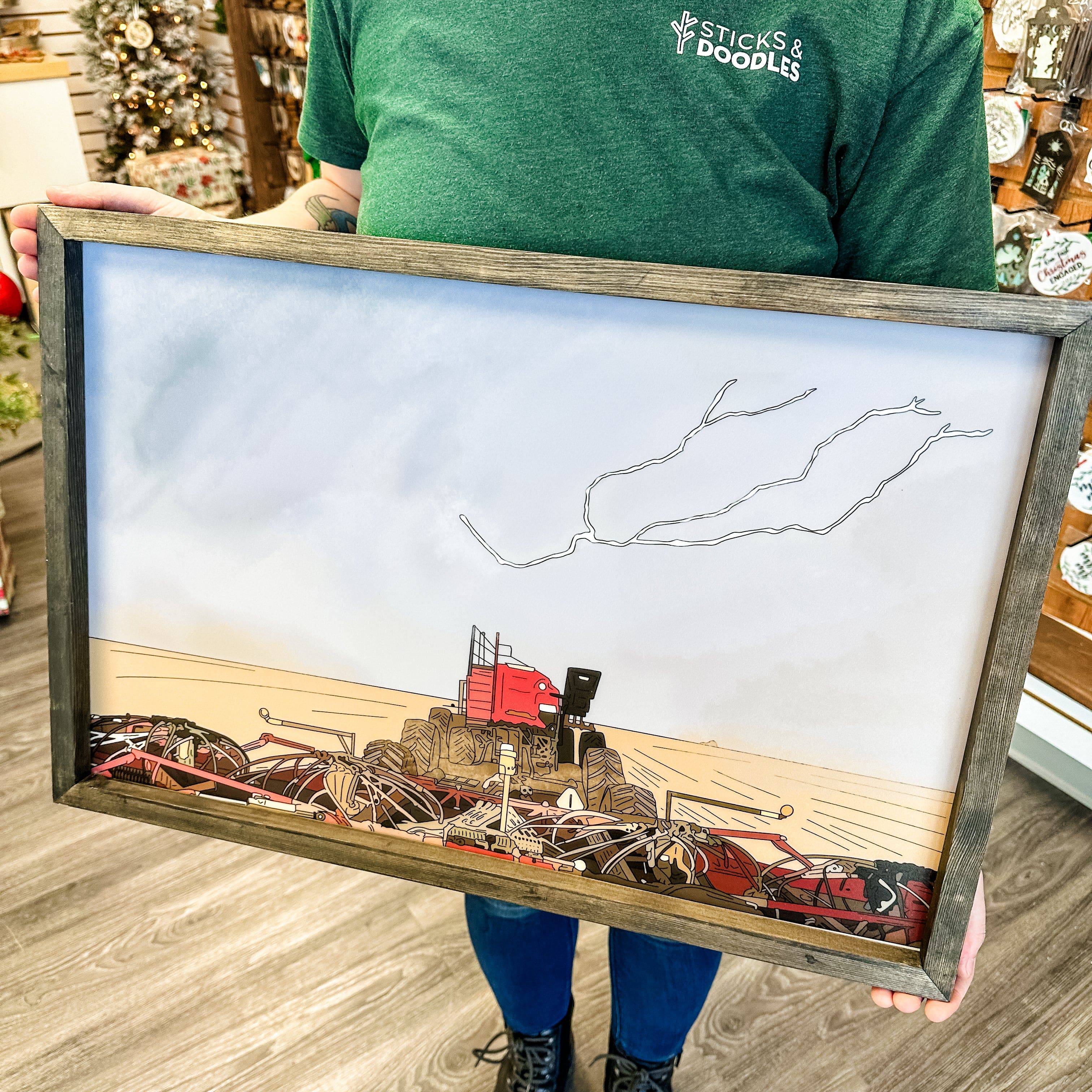 #Art Style_(2 to 4 Weeks) Colour Acrylic Print - Most Popular