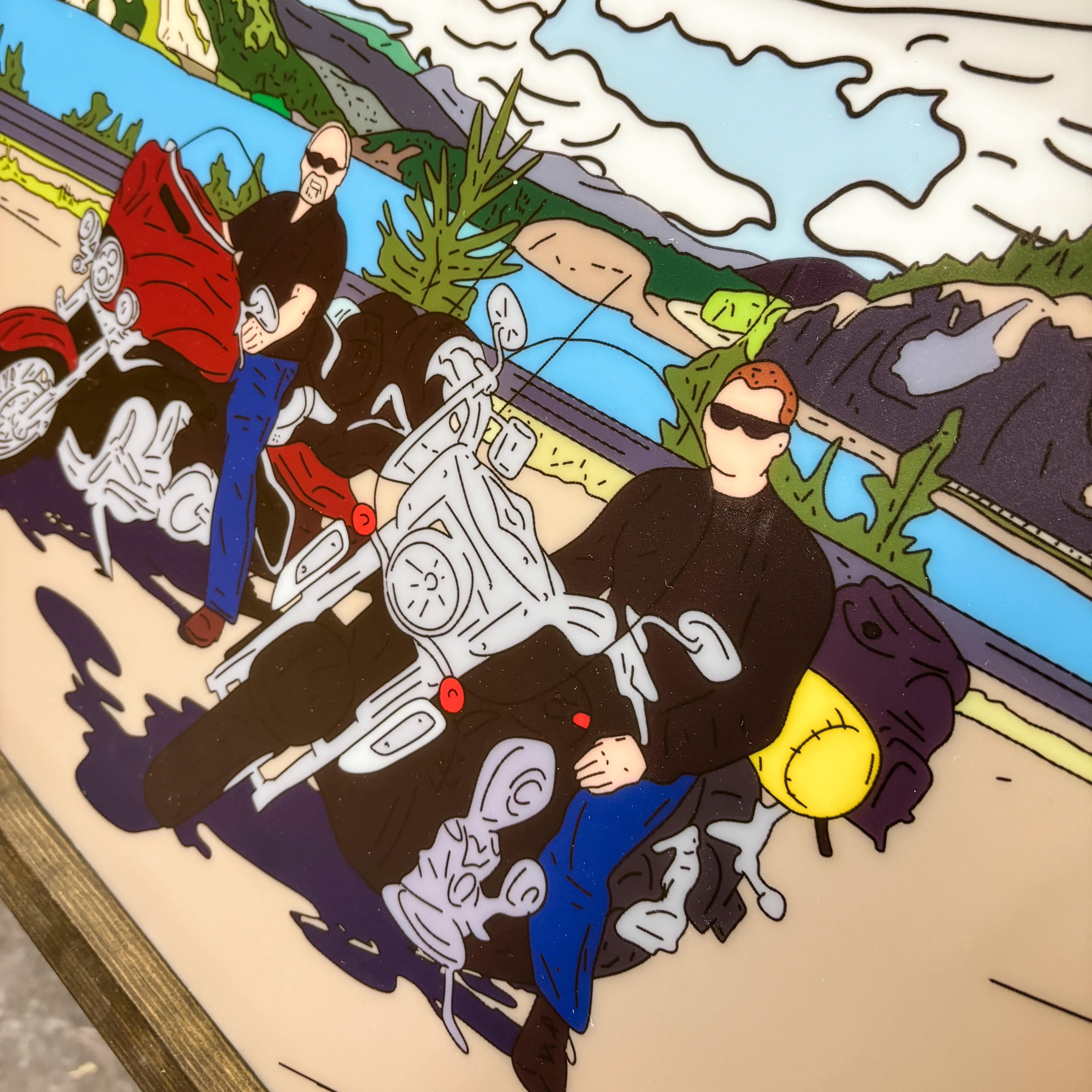 #Art Style_(2 to 4 Weeks) Colour Acrylic Print - Most Popular