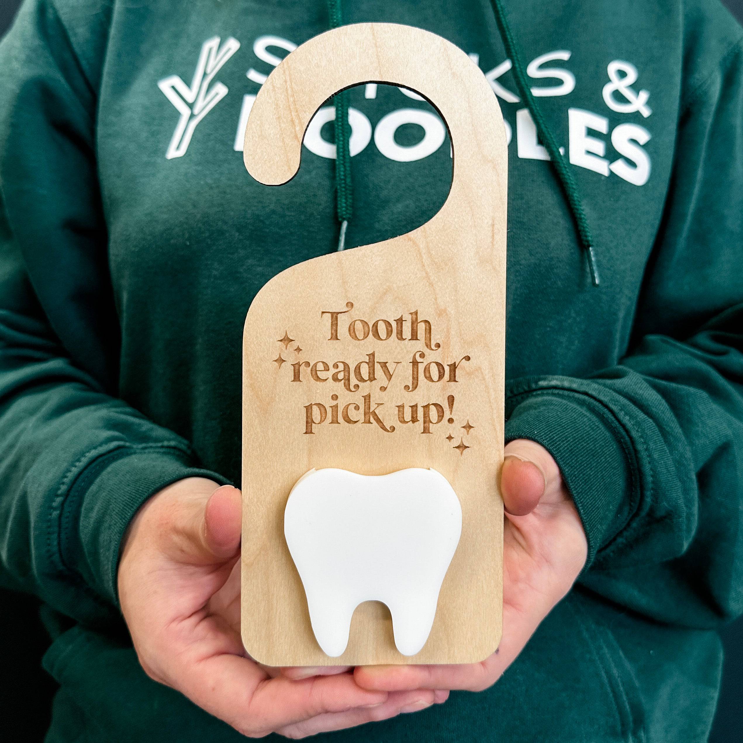 Tooth Fairy Pick-Up Door Hanger
