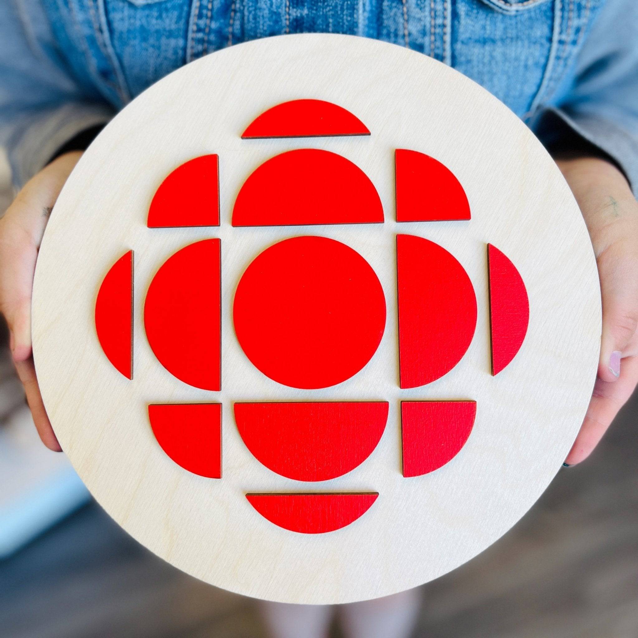CBC Gem 3D Wood Sign - Sticks & Doodles