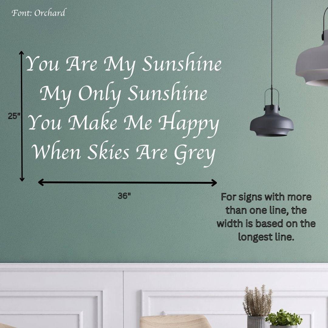 Design Your Own 3D Wall Text Sign - Sticks & Doodles