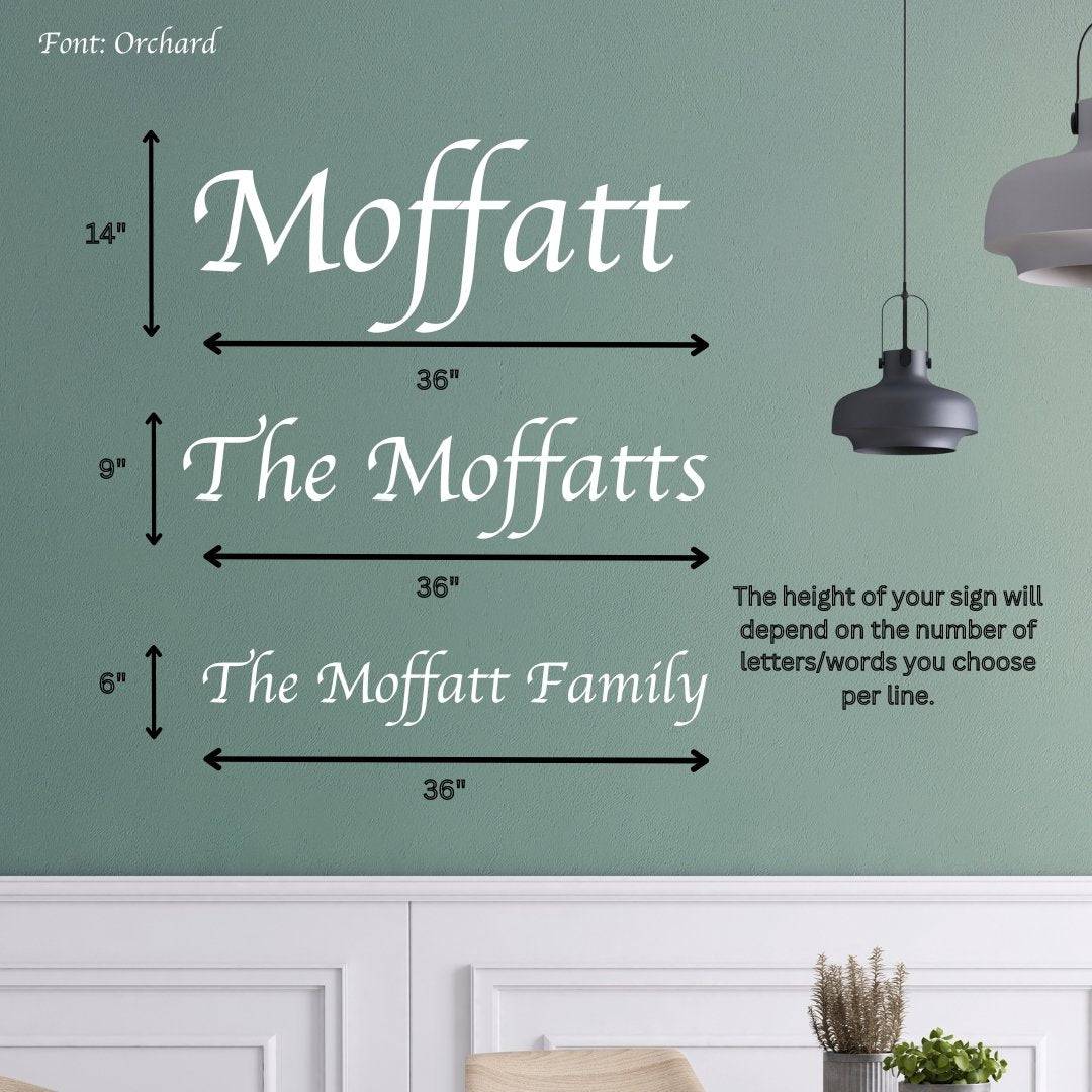 Design Your Own 3D Wall Text Sign - Sticks & Doodles