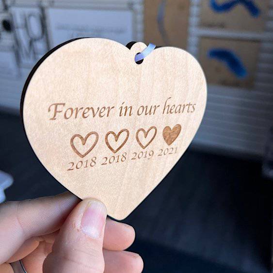 Miscarriage Memorial Ornament - Sticks & Doodles