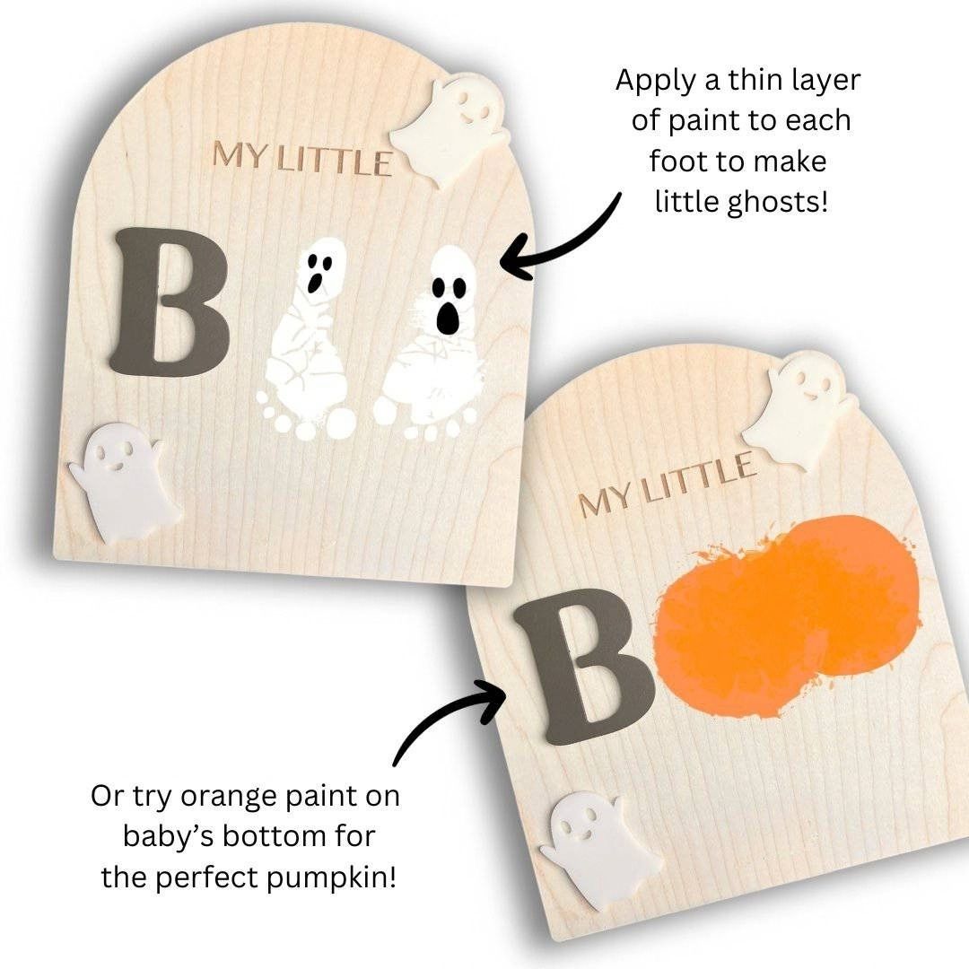 My Little Boo Mini Sign - Sticks & Doodles