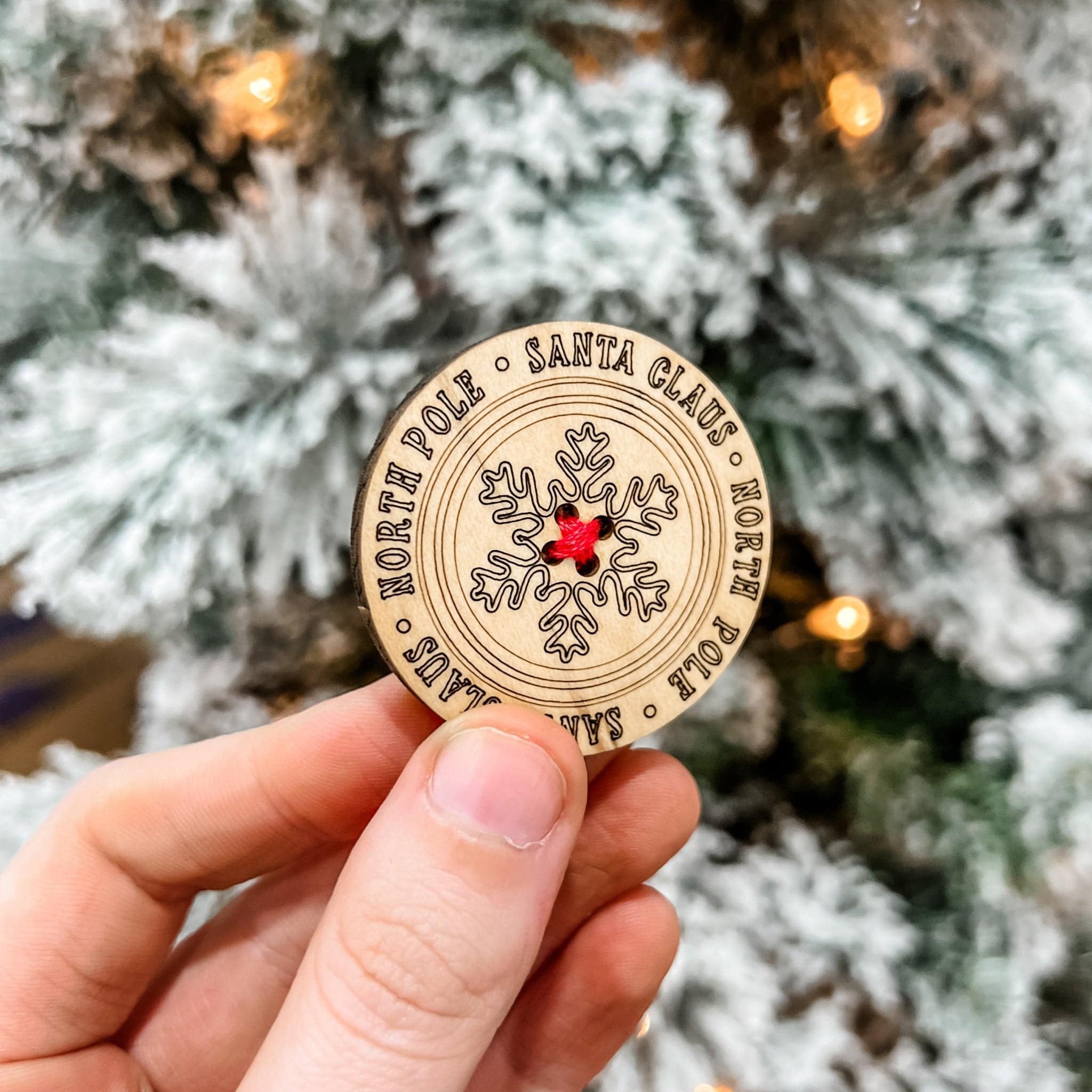 Santa's Missing Buttons Activity - Sticks & Doodles