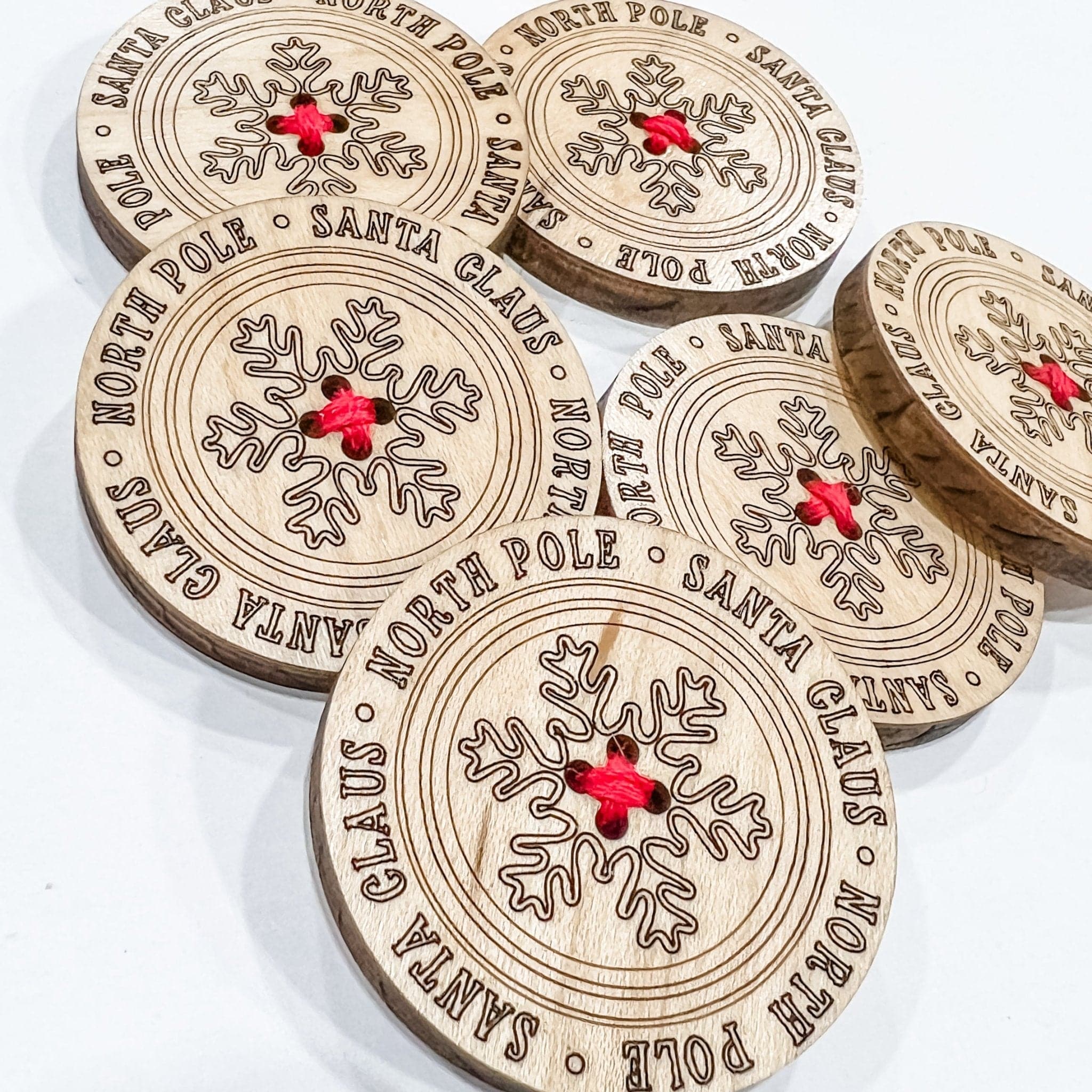 Santa's Missing Buttons Activity - Sticks & Doodles