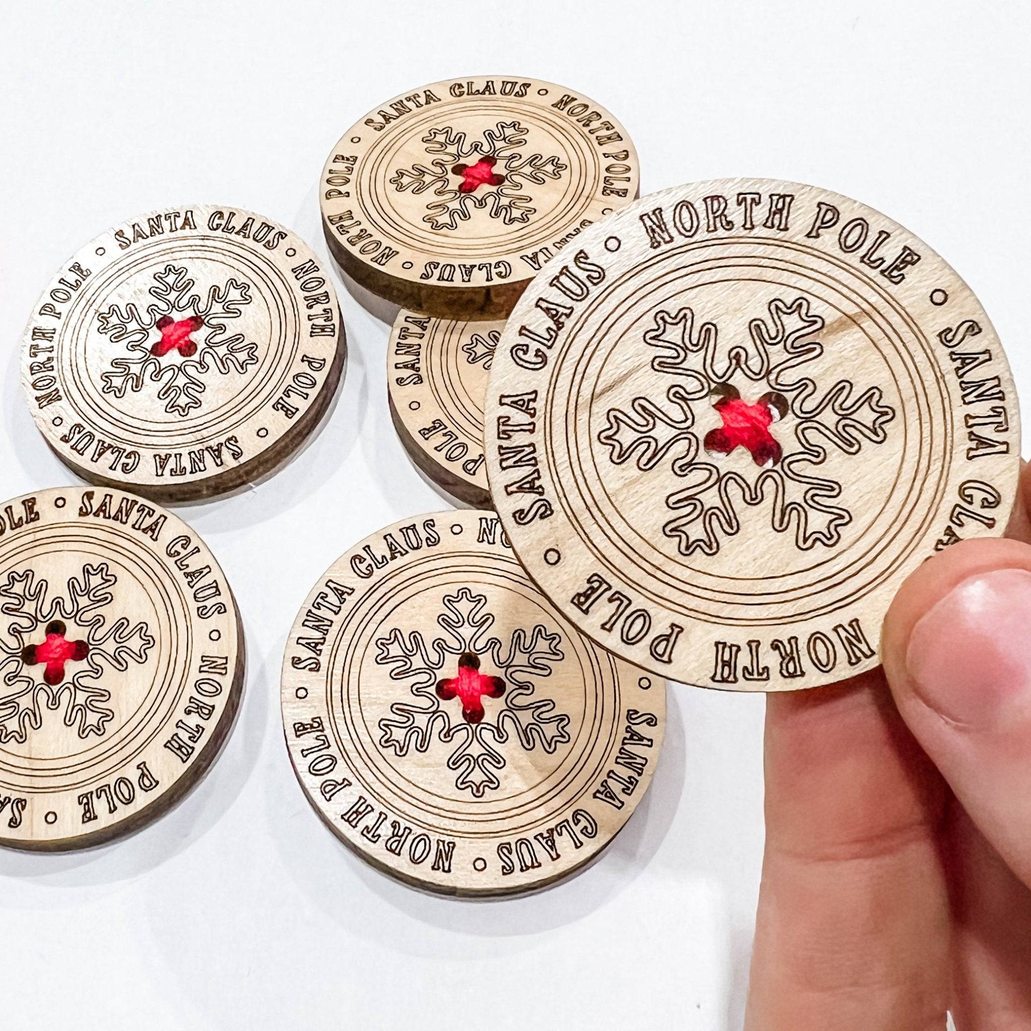 Santa's Missing Buttons Activity - Sticks & Doodles