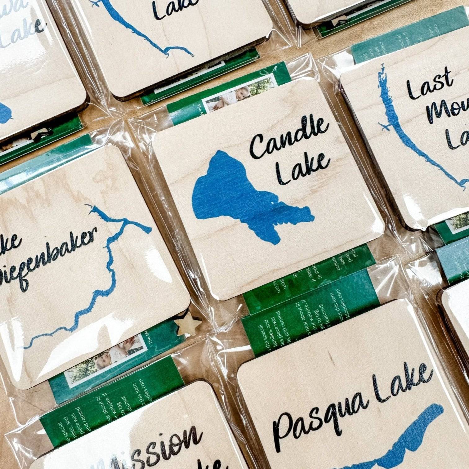 Saskatchewan Lake Magnets - Sticks & Doodles