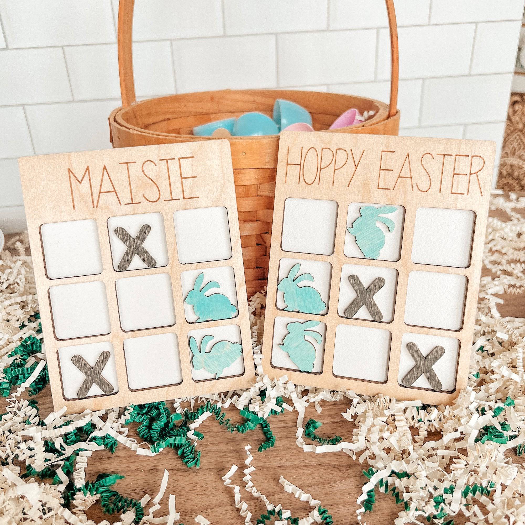 Tic-Tac-Toe Wood Game - Sticks & Doodles