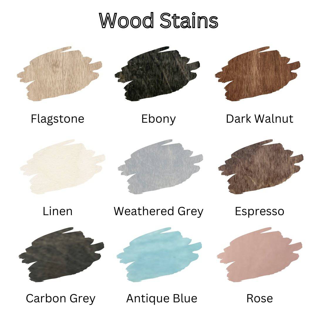 Wood Last Name / Family Name Cutout - Sticks & Doodles