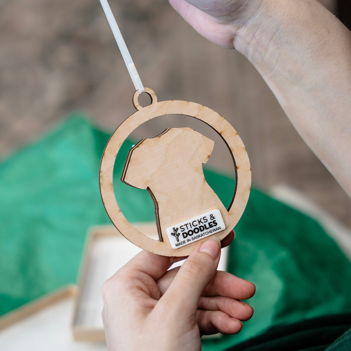 I Became a Nurse to Change the World Ornament