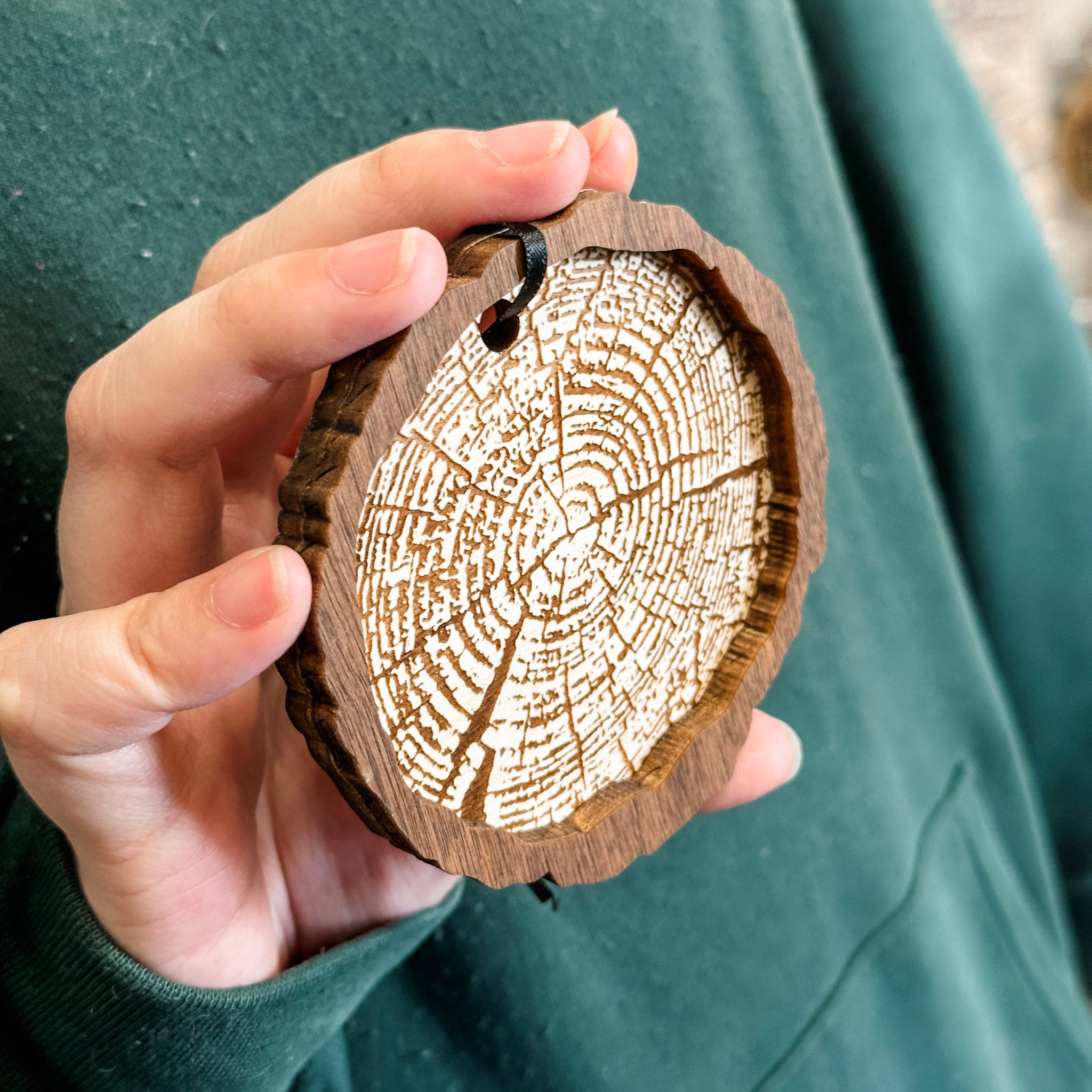 The Tree Stump | 3D Wood Ornament ⭐Ashley's Pick⭐