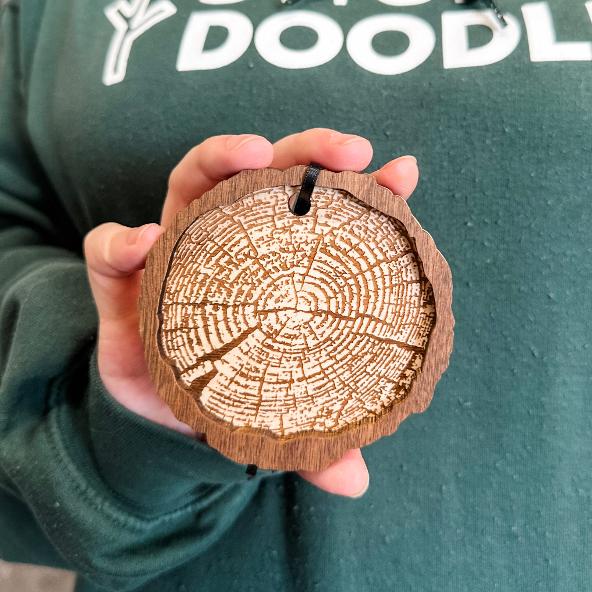 The Tree Stump | 3D Wood Ornament ⭐Ashley's Pick⭐