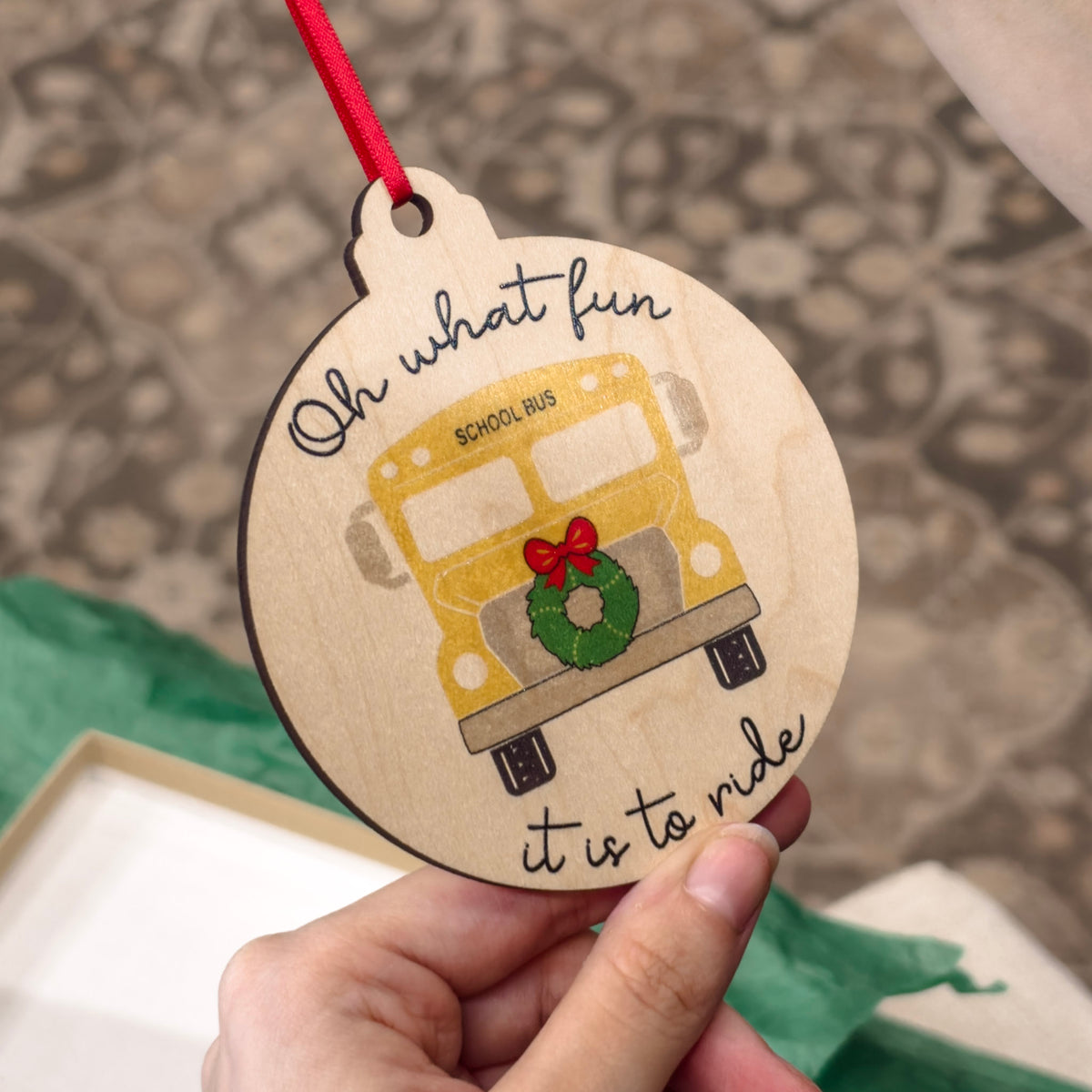 Oh What Fun It Is to Ride Ornaments