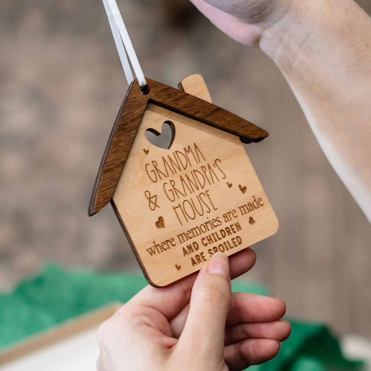 #Ornament Text_Grandma & Grandpa's House