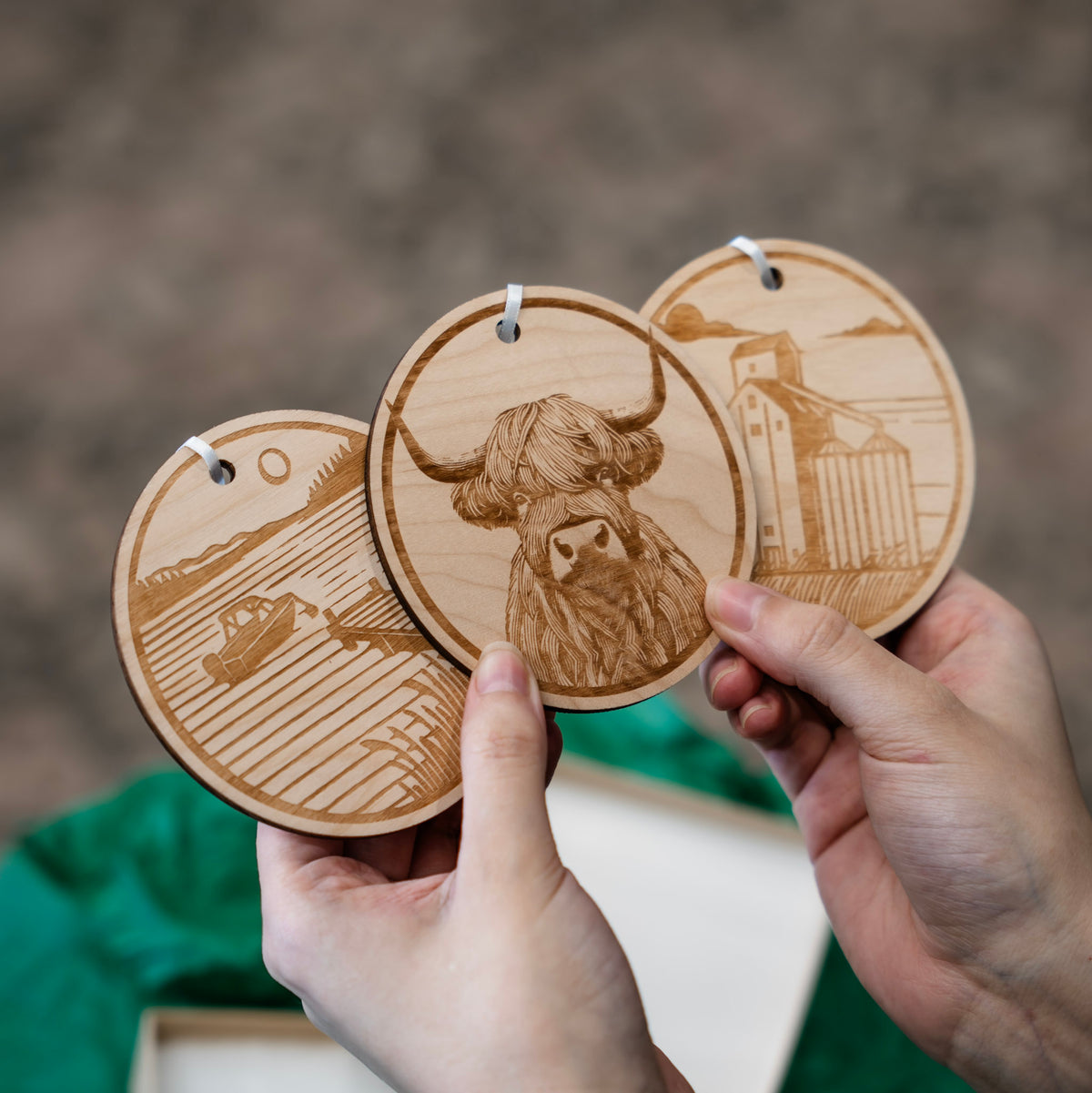 Life on the Prairies Ornaments