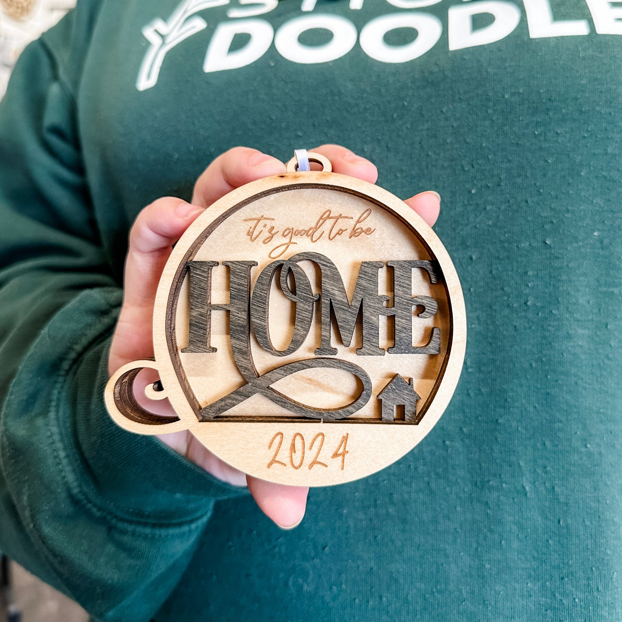 Maple Layer It's Good To Be Home 2024 Ornament