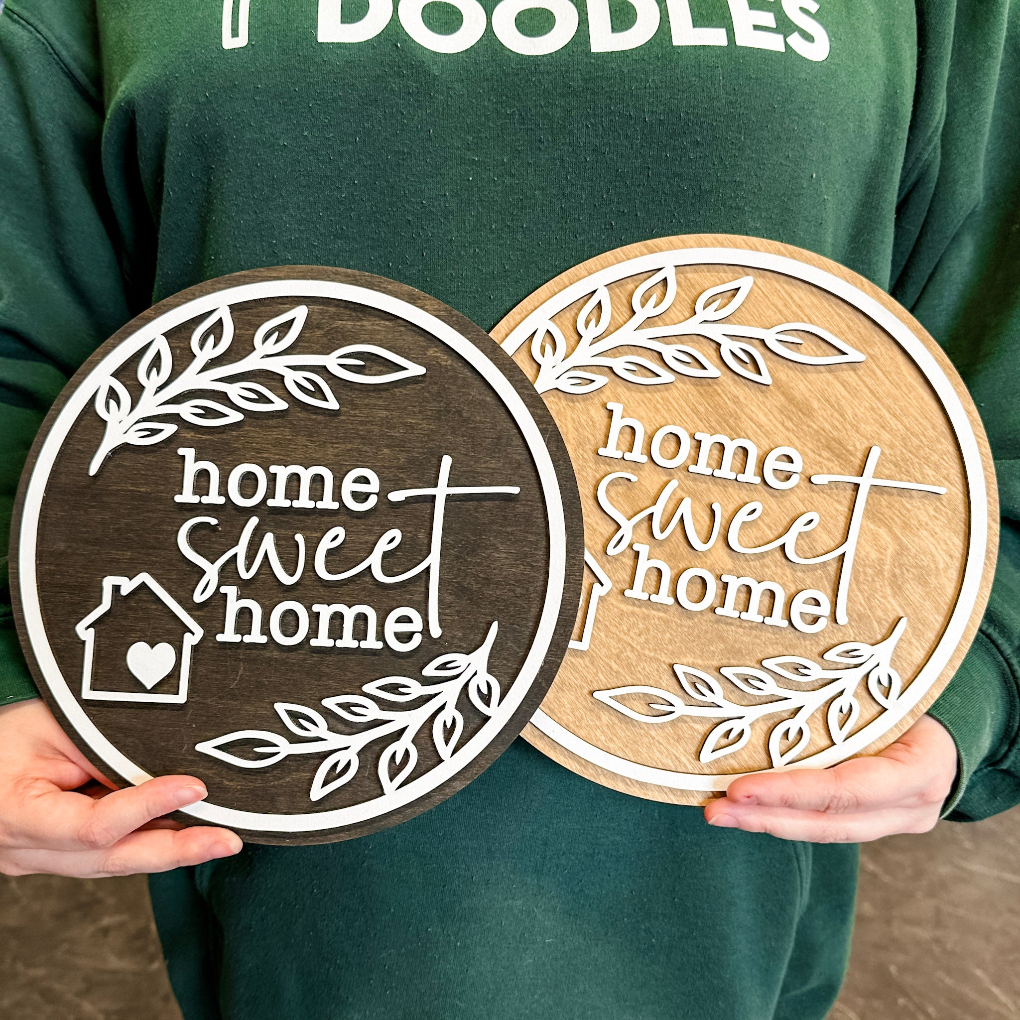 Home Sweet Home | 3D Wood Mini Sign