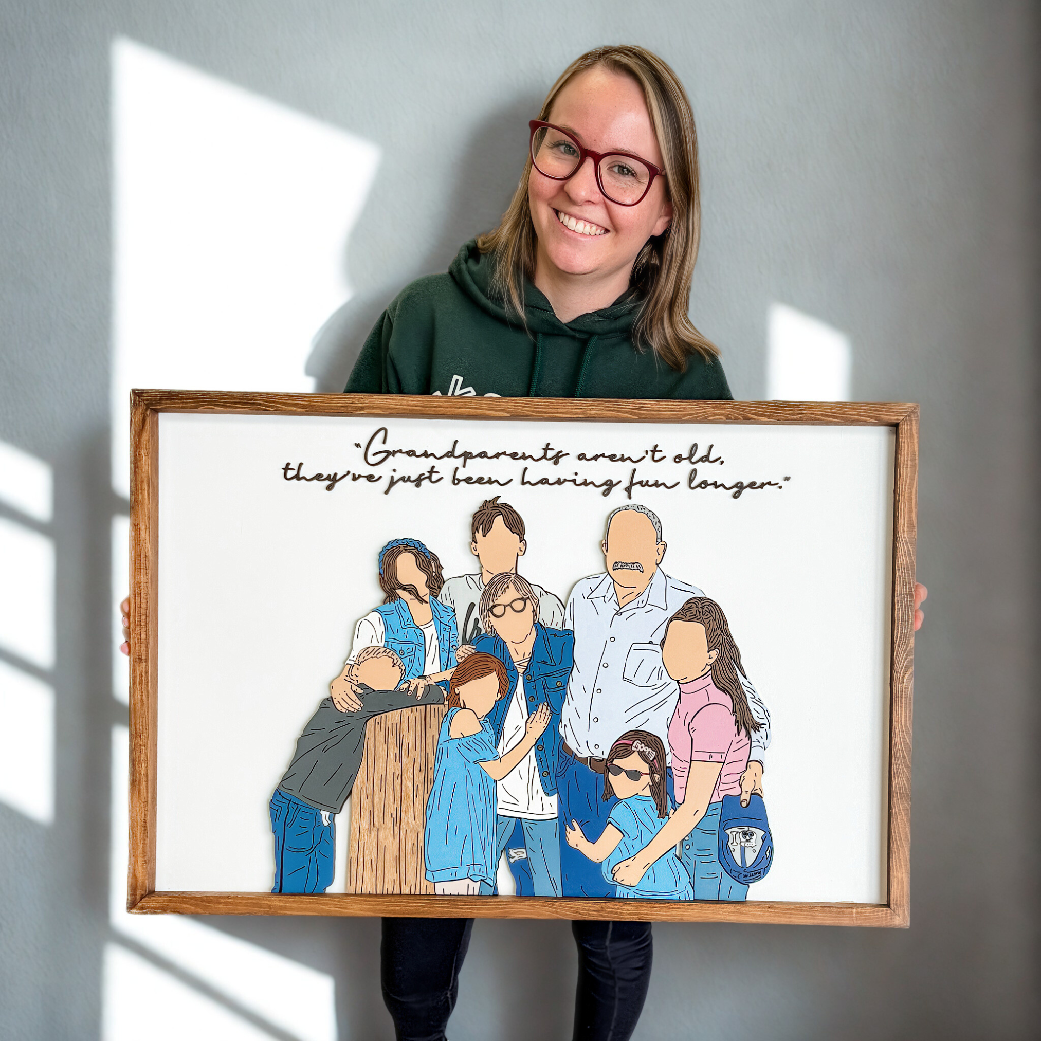 #Art Style_(8 to 12 Weeks) 3D Hand Painted Wood - Premium