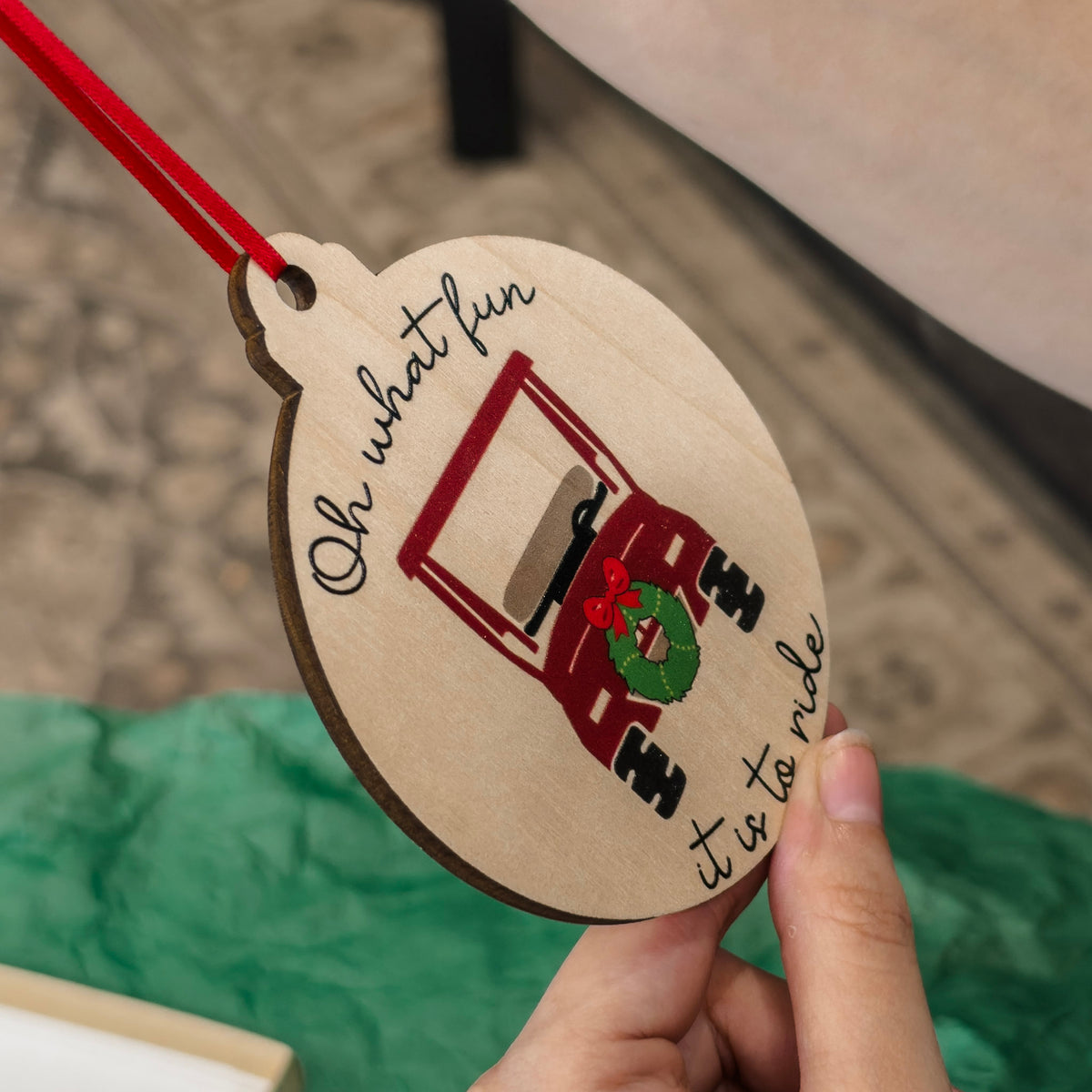 #Ornament_Golf Cart
