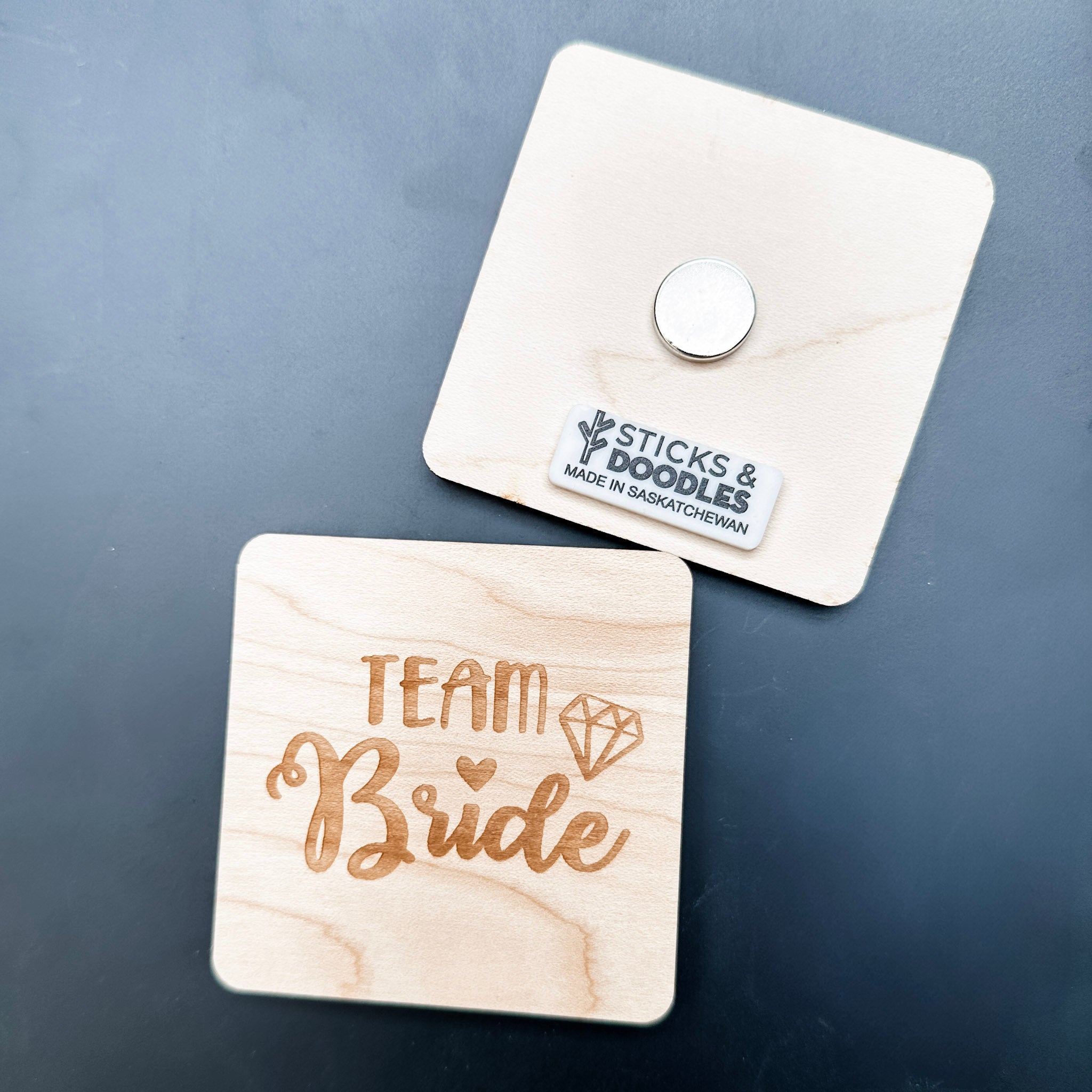 Assorted Variety • Engraved Wood Magnets